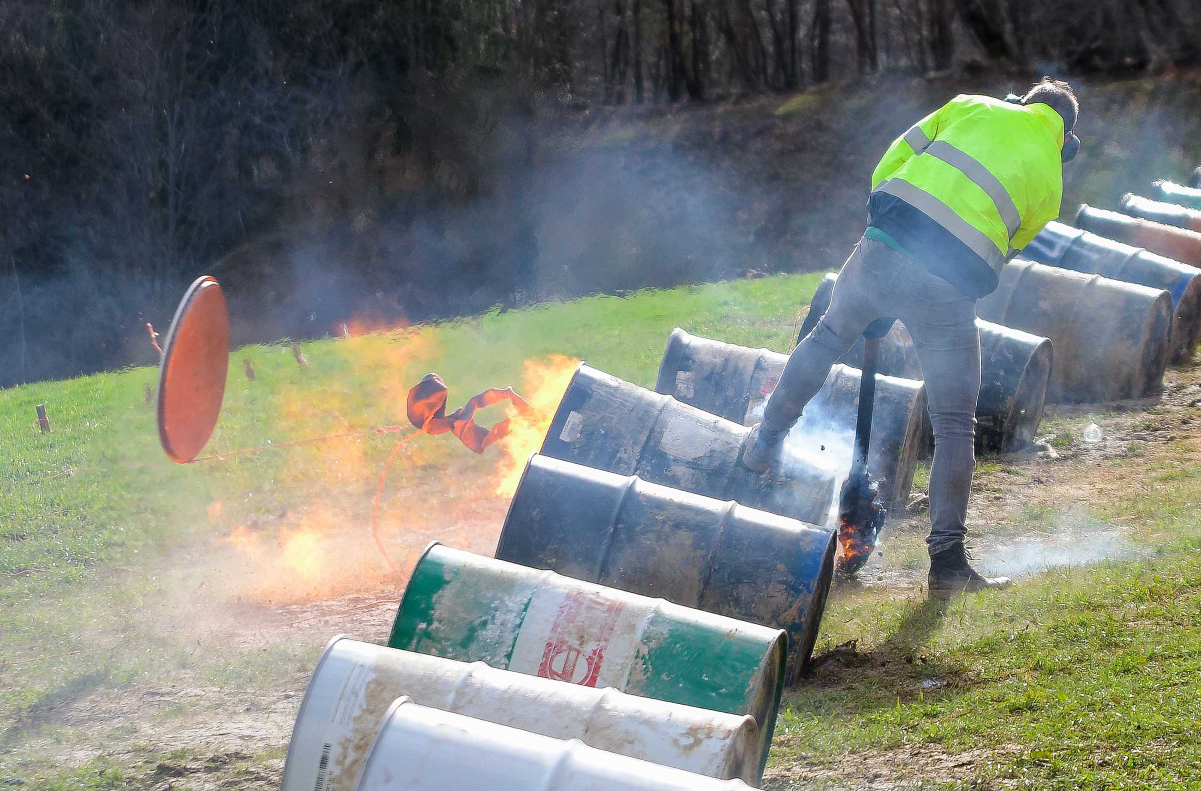 Streljanje s karbidom v Gorenju pri Zrečah