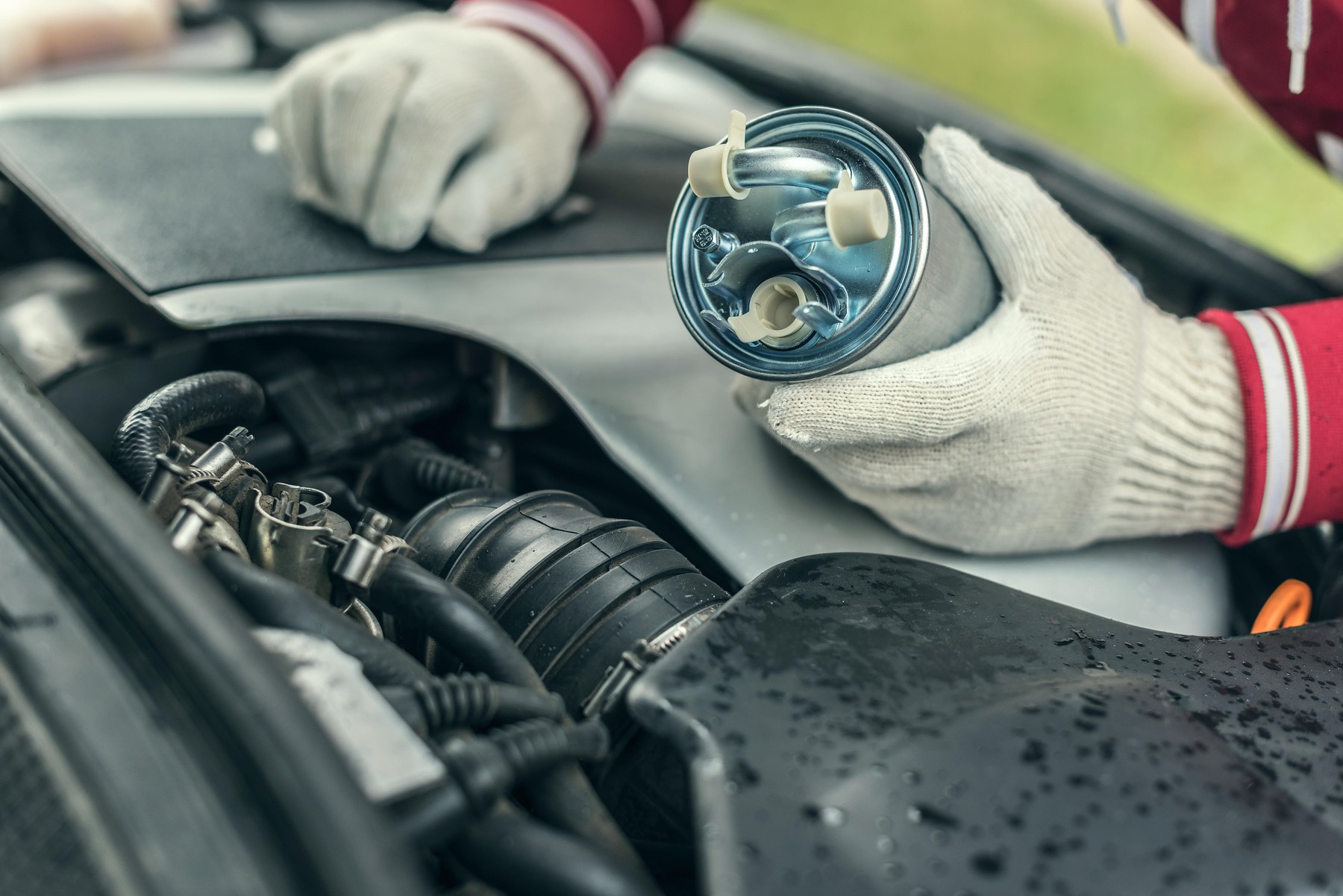 Menjava filtra v avtu