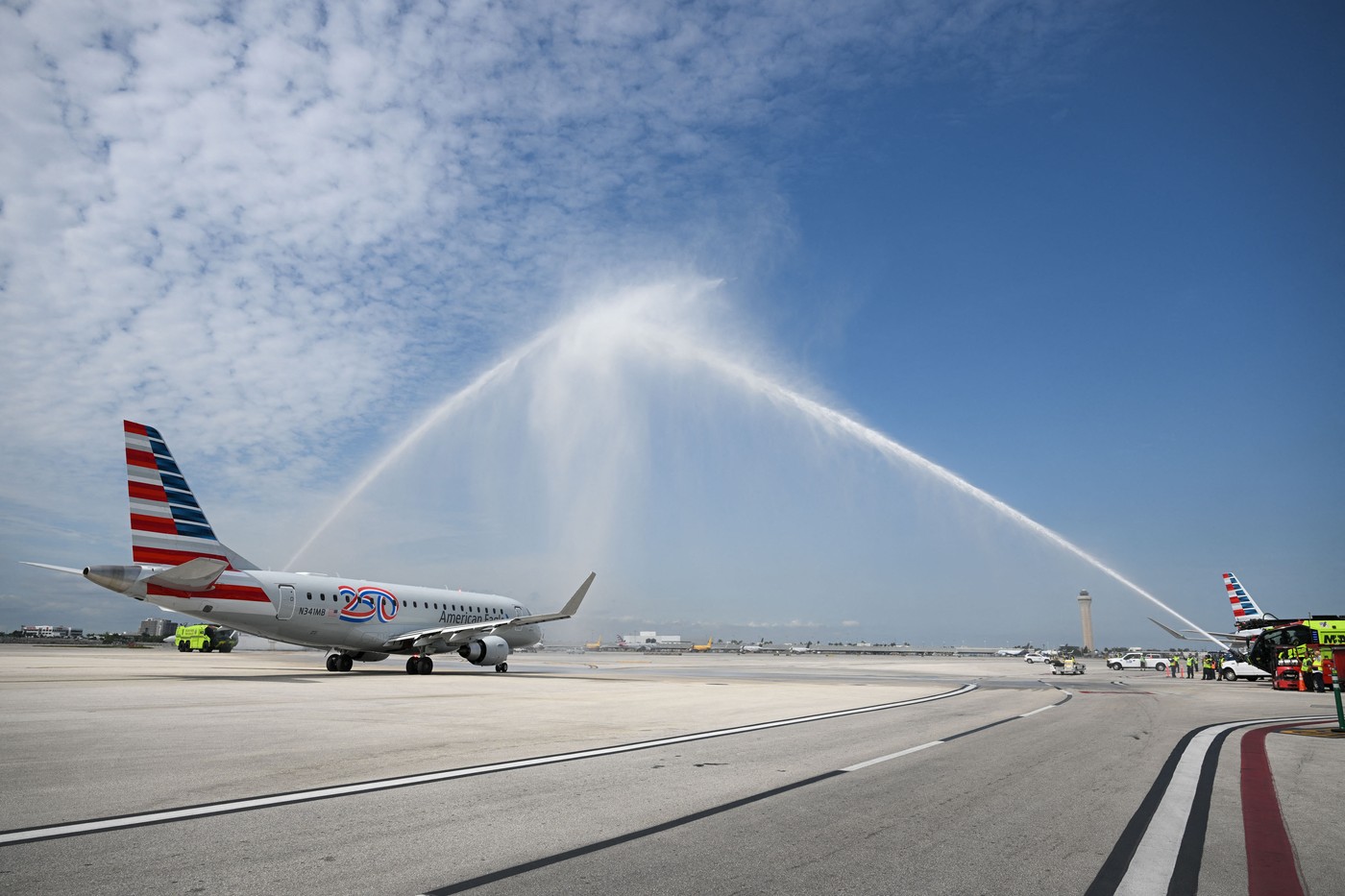 Letalo pred vzletom v Venezuelo iz Miamija
