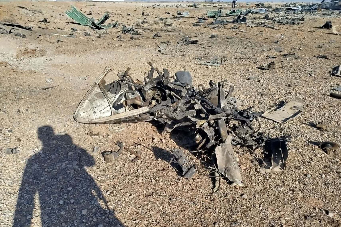 Iranska revolucionarna garda objavila posnetke domnevnih ostankov ameriškega letala