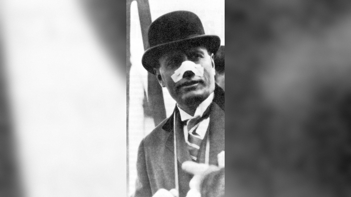 Benito Mussolini po poskusu atentata