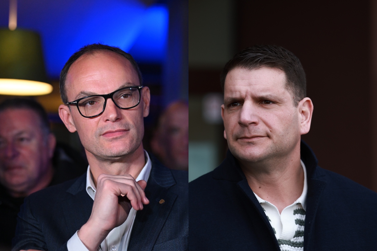 Anže Logar in Zoran Stevanović