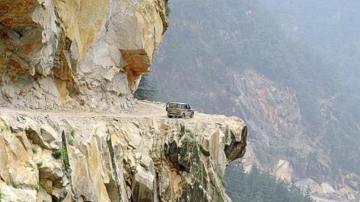 Keylong Kishtwar Road, Indija, najnevarnejša cesta na svetu