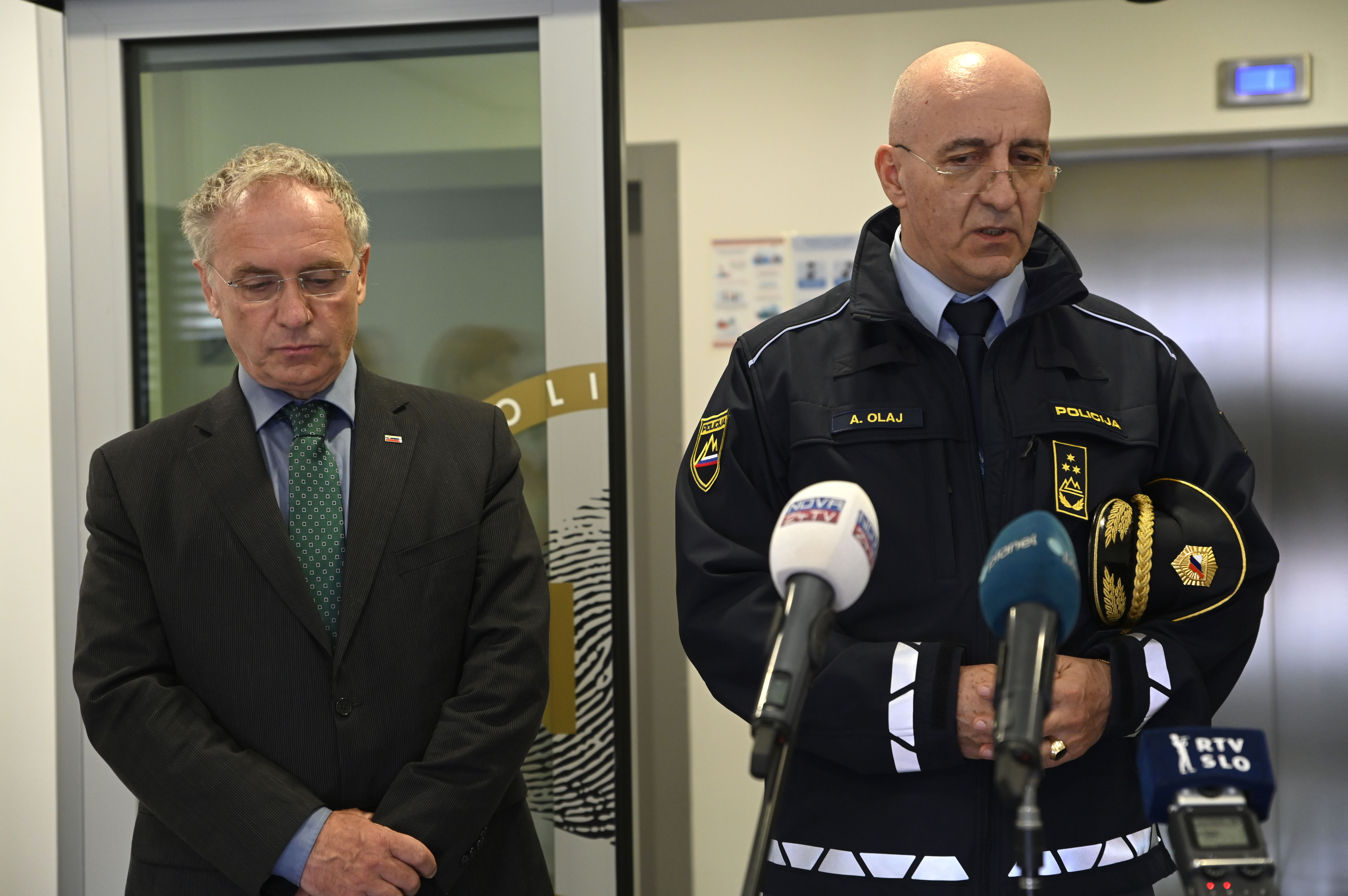 Anton Olaj in Aleš Hojs