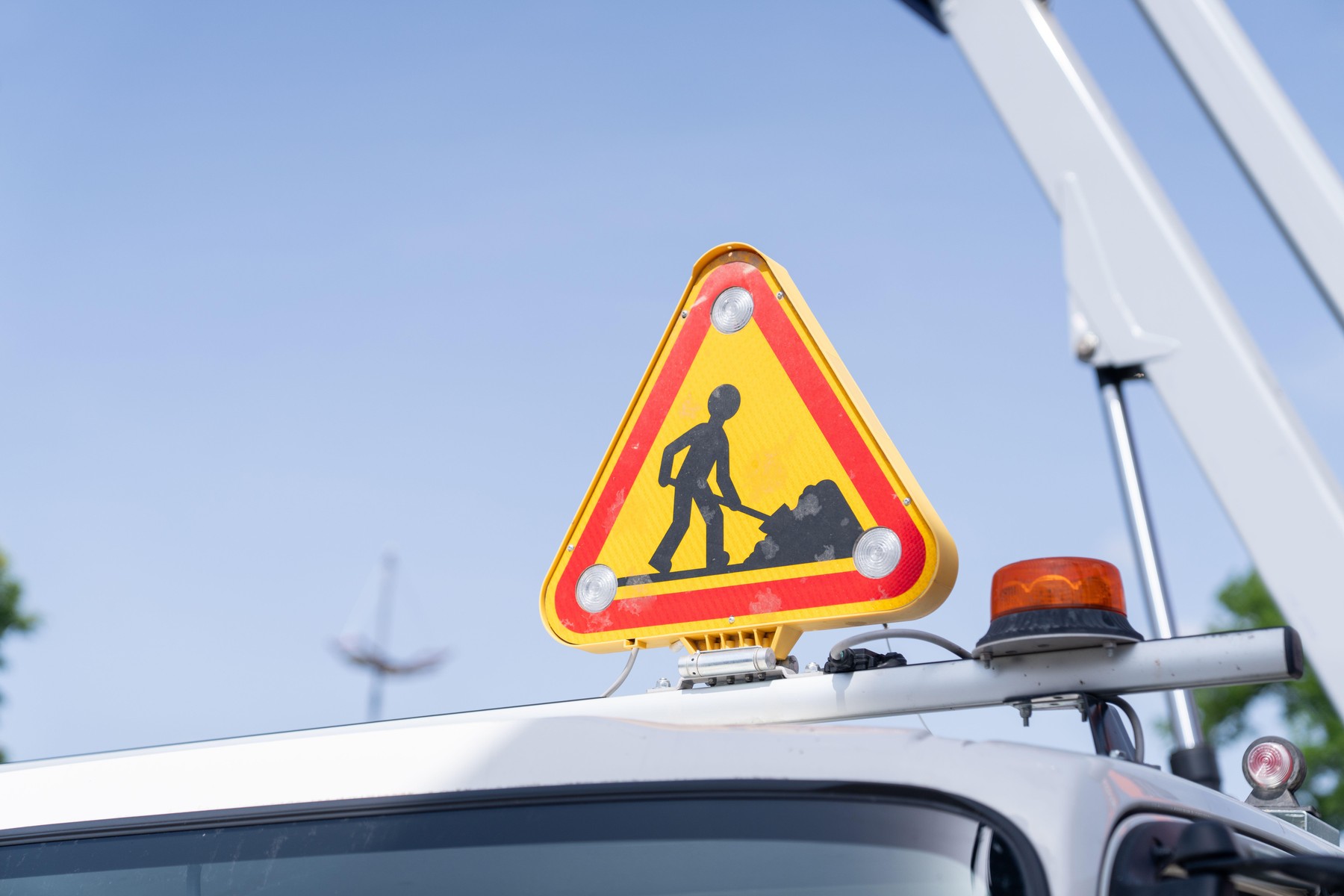 Znak za gradbena dela