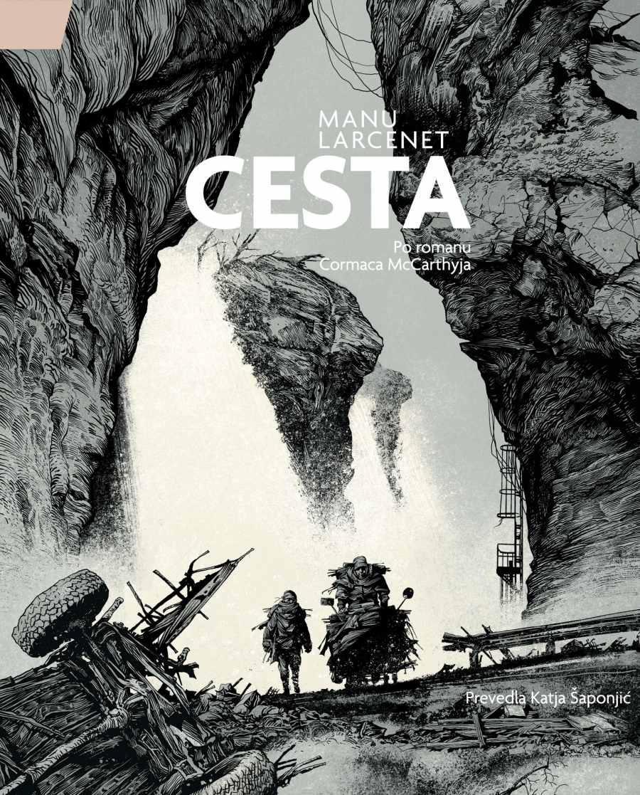 Naslovnica risoromana Cesta