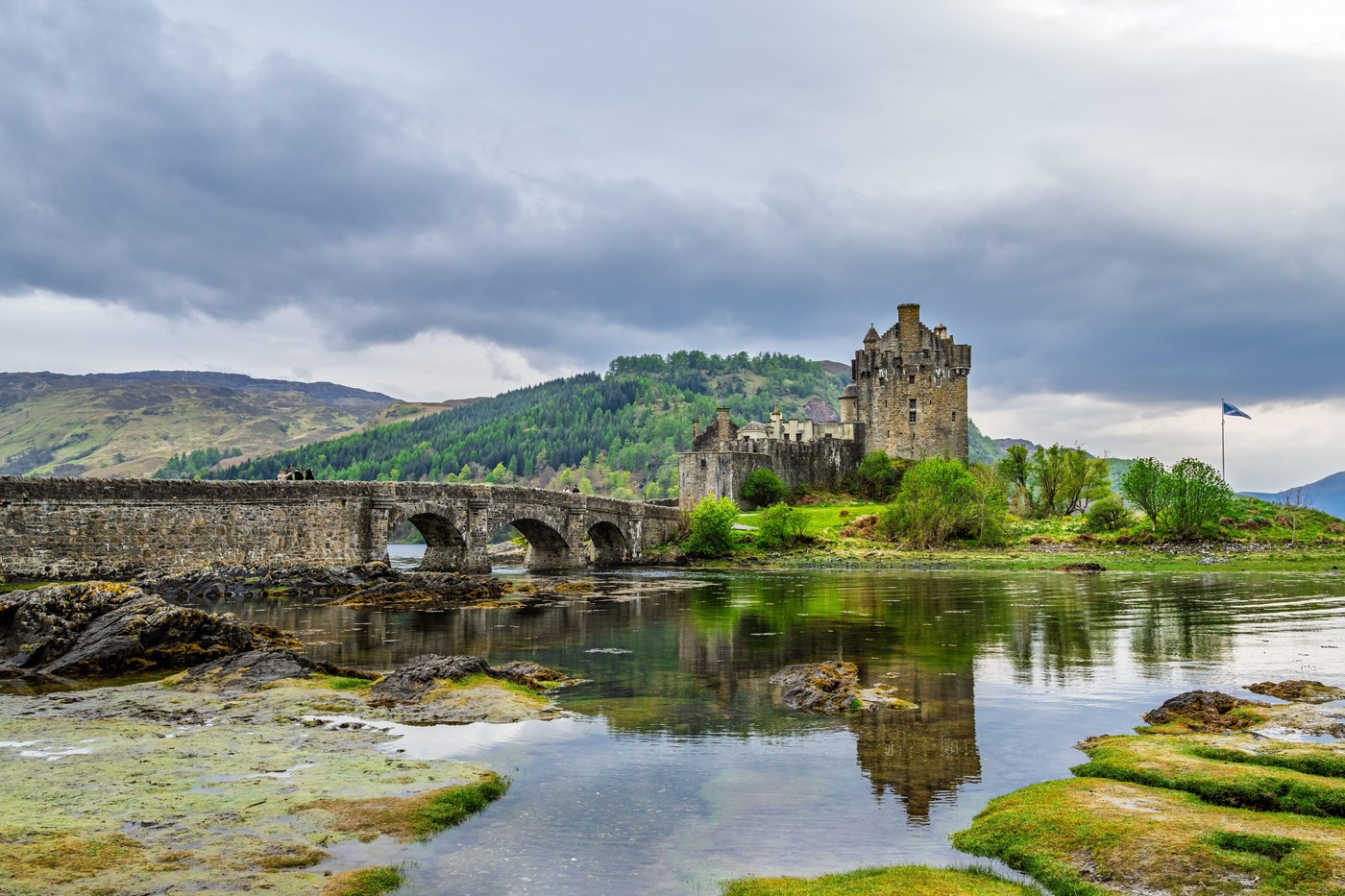 Grad Eilean Donan na otoku Skye