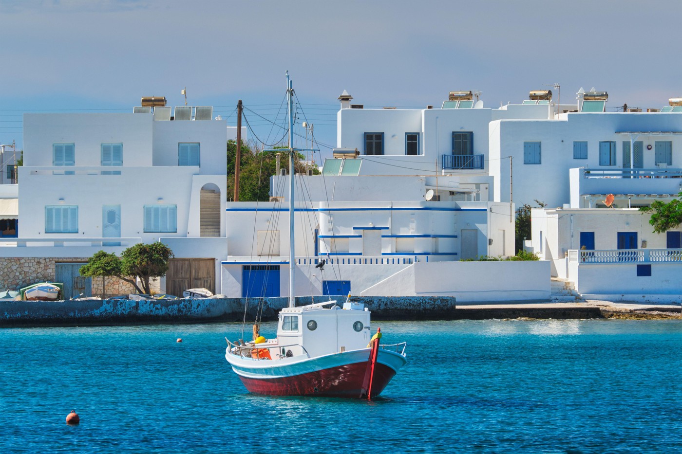 Polonia na otoku Milos, Grčija