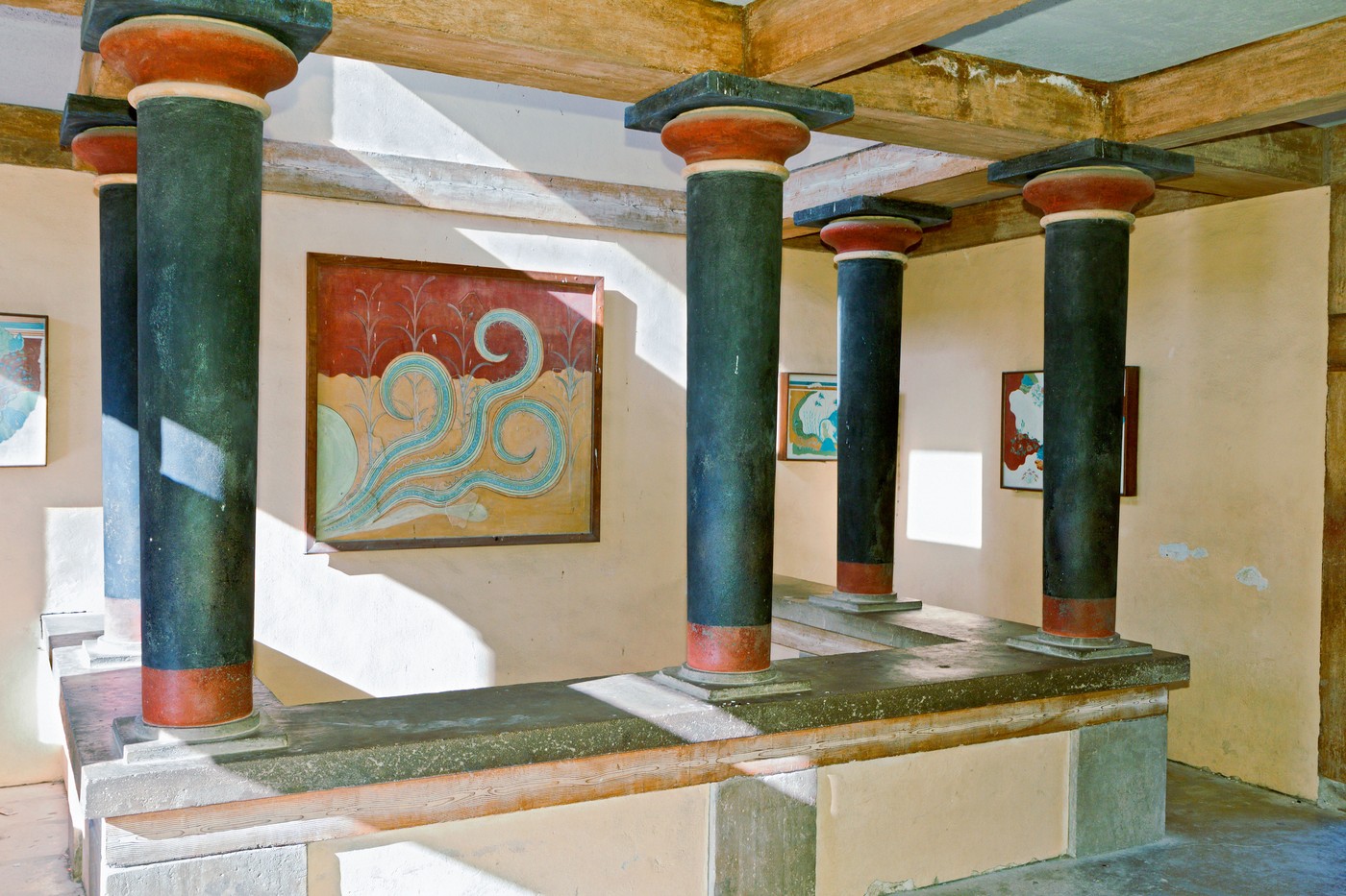 Knosos, Kreta, kraljeva palača