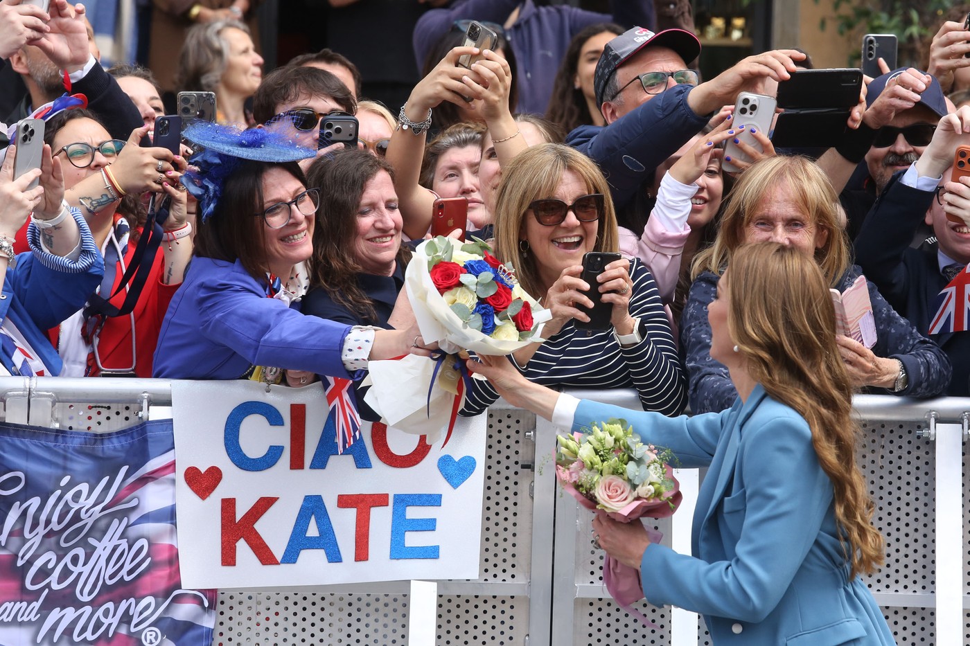 Princesa Kate Middleton na obisku v Reggiu Emilia