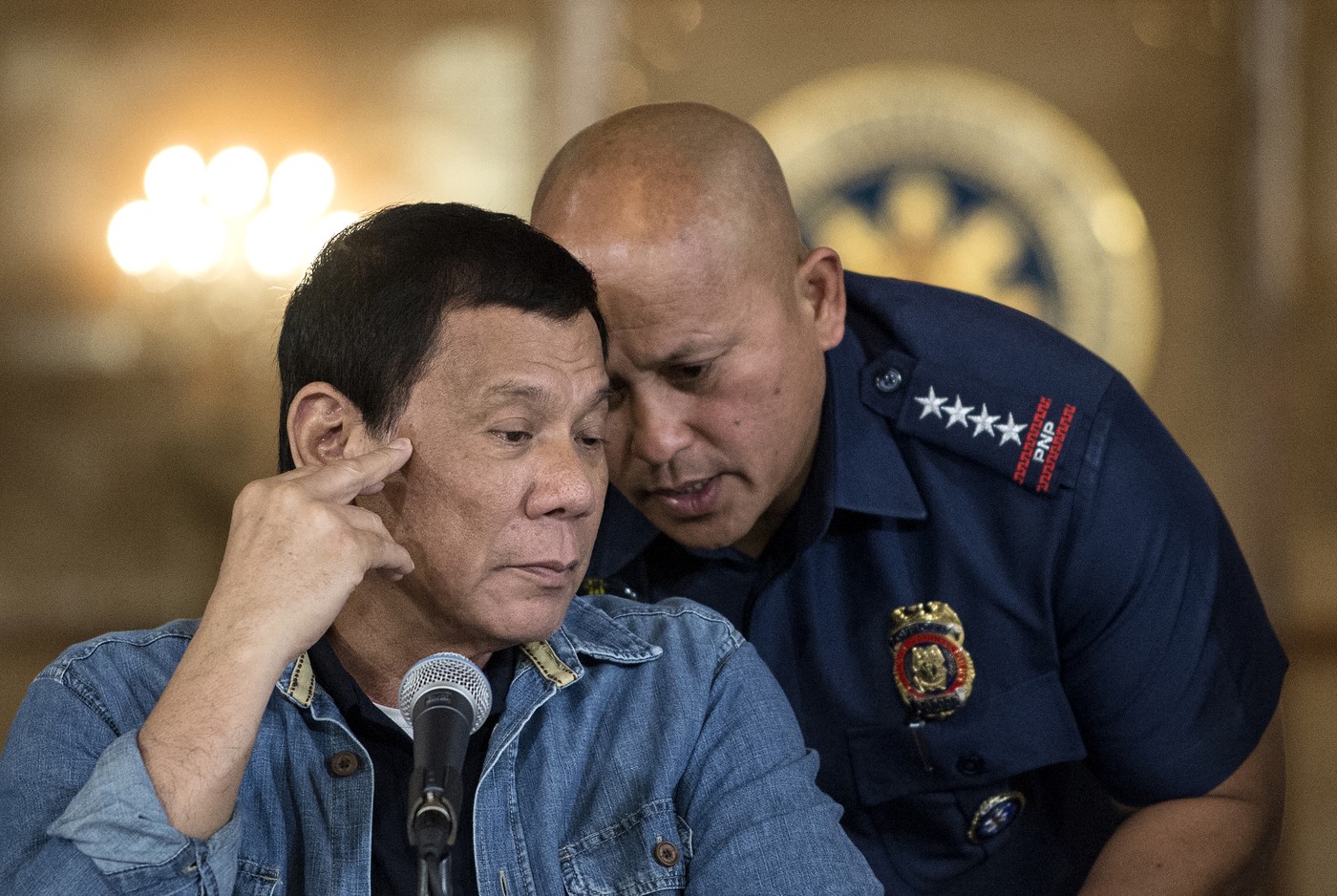 Rodrigo Duterte in Ronald dela Rosa