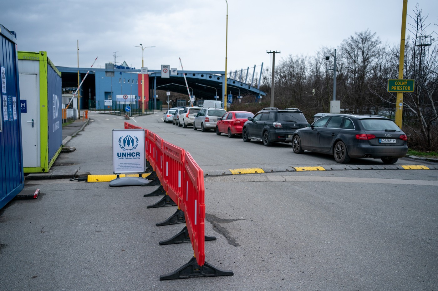 Mejni prehod med Slovaško in Ukrajino