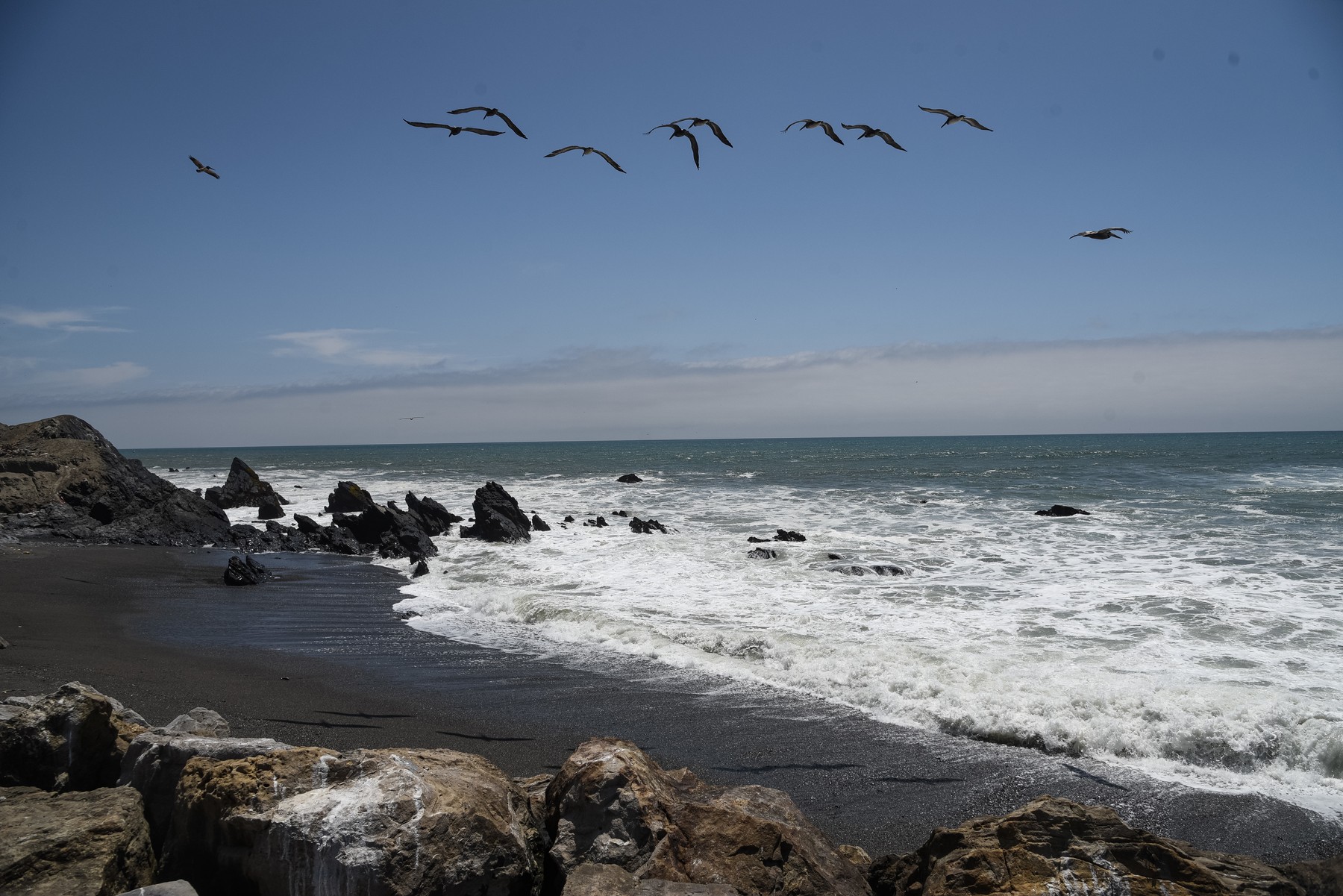 November 7, 2018, Islilla - Isla Foca, Piura, Peru: The fishing port of Islilla in the Piura