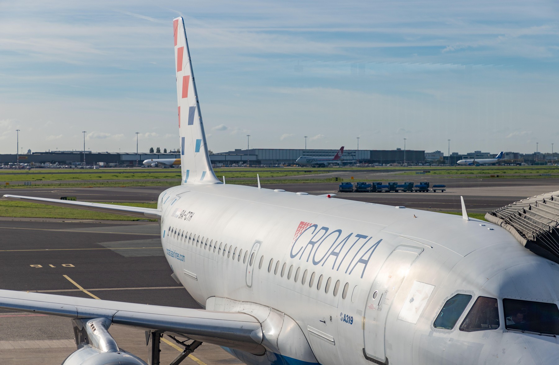 Letalo družbe Croatia Airlines