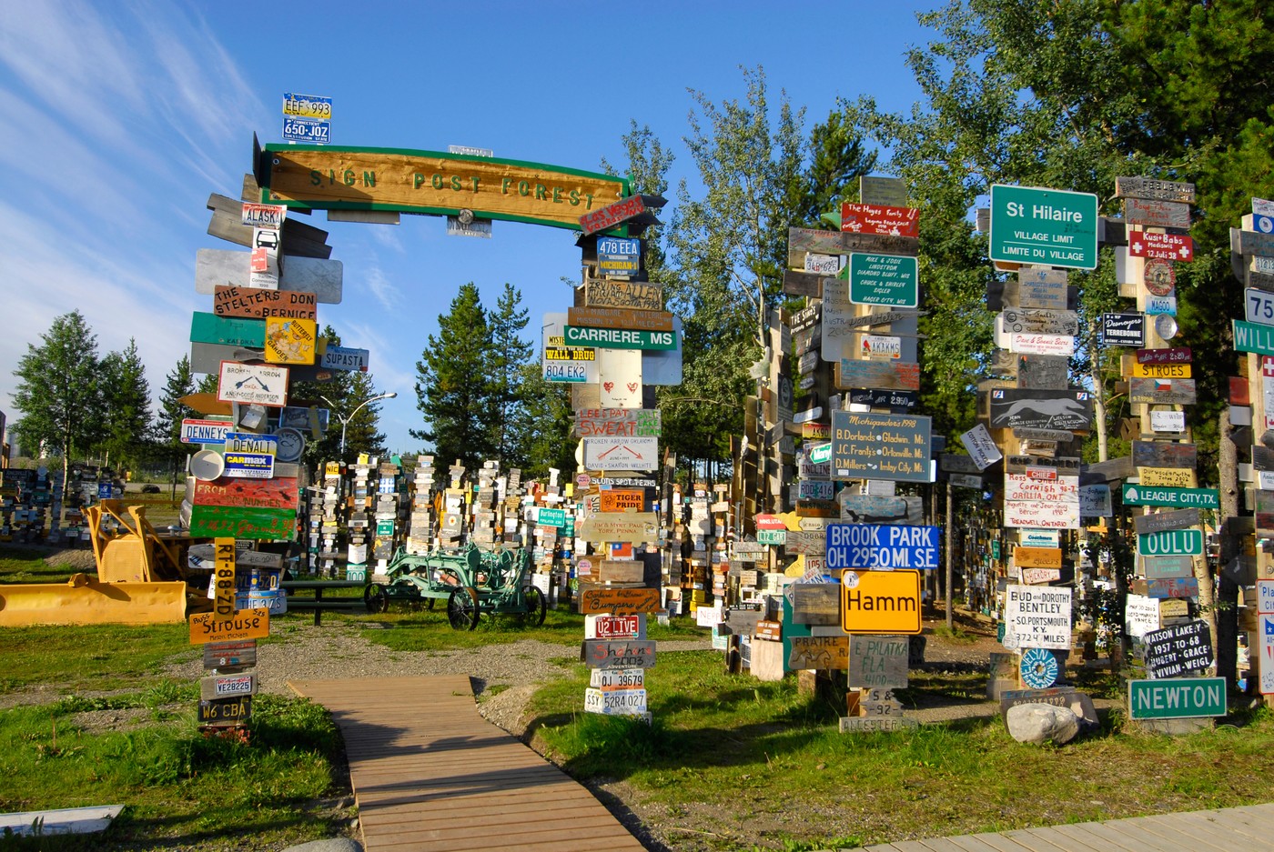 Sign forest