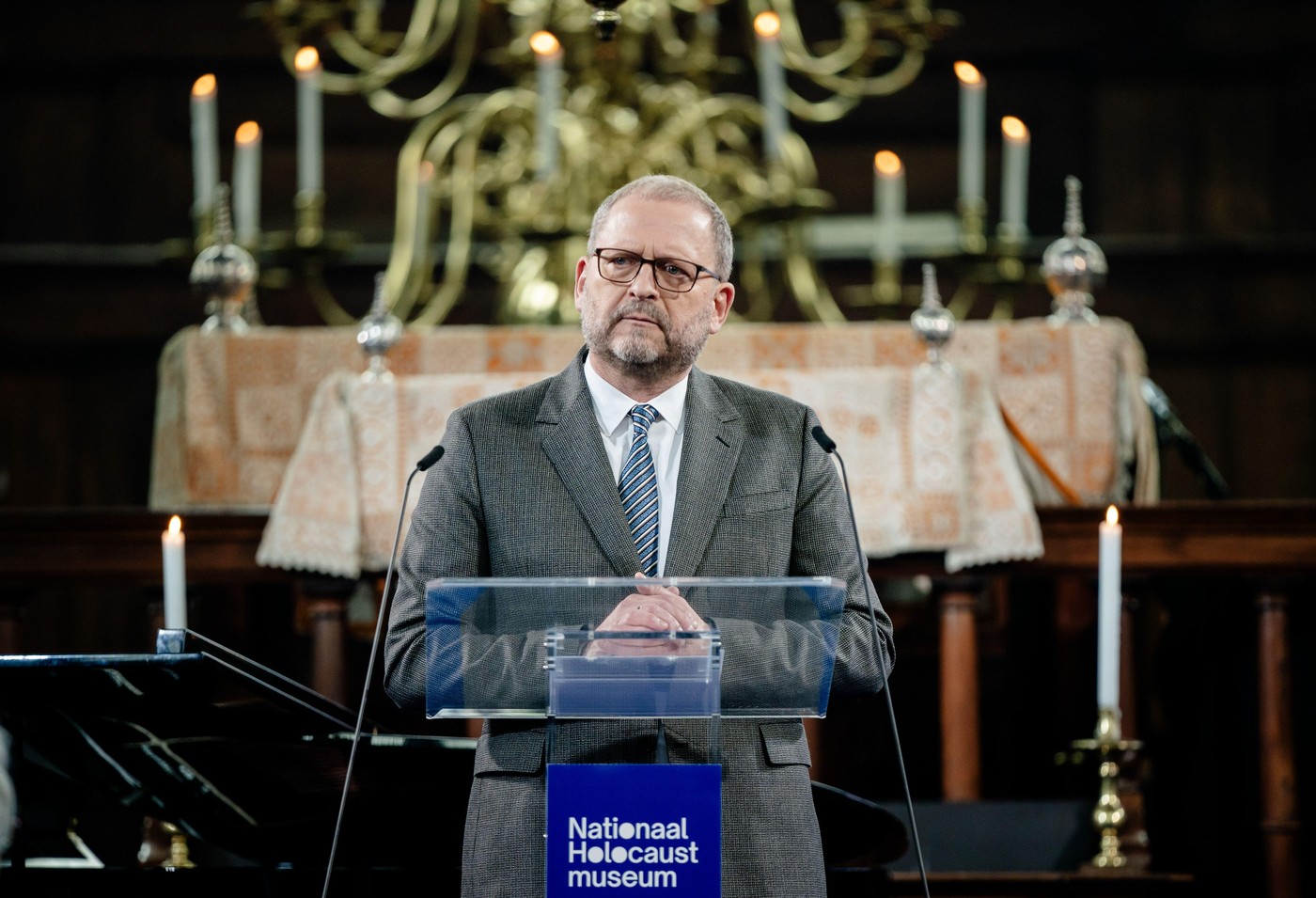 Emile Schrijver, generalni direktor Judovske kulturne četrti v Amsterdamu
