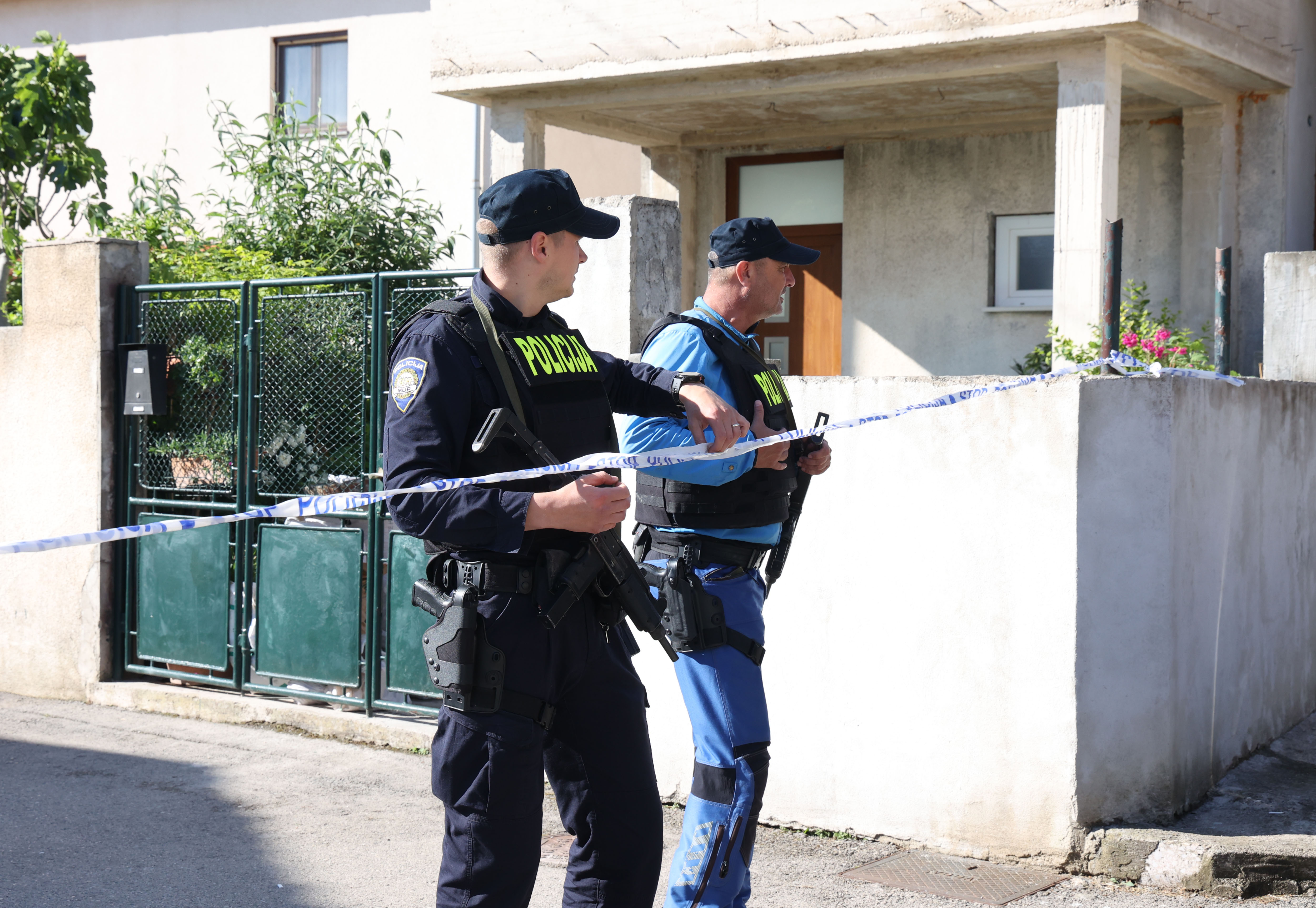 Hrvaško mesto Drniš po umoru 19-letnika