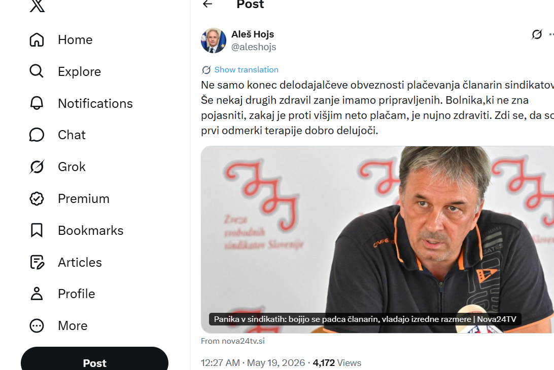 ALEŠ HOJS TVIT