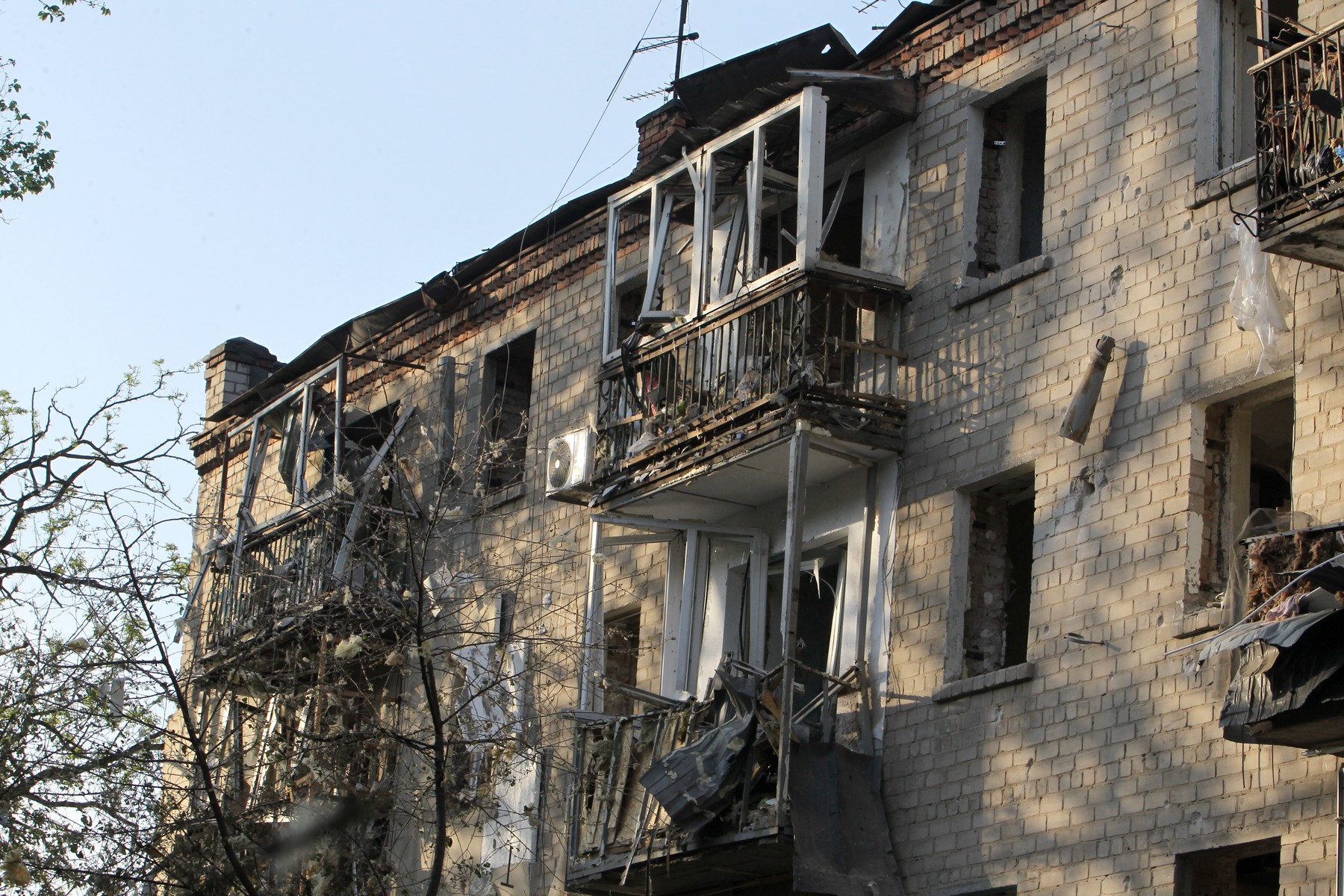 Ruski napad na mesto Dnipro