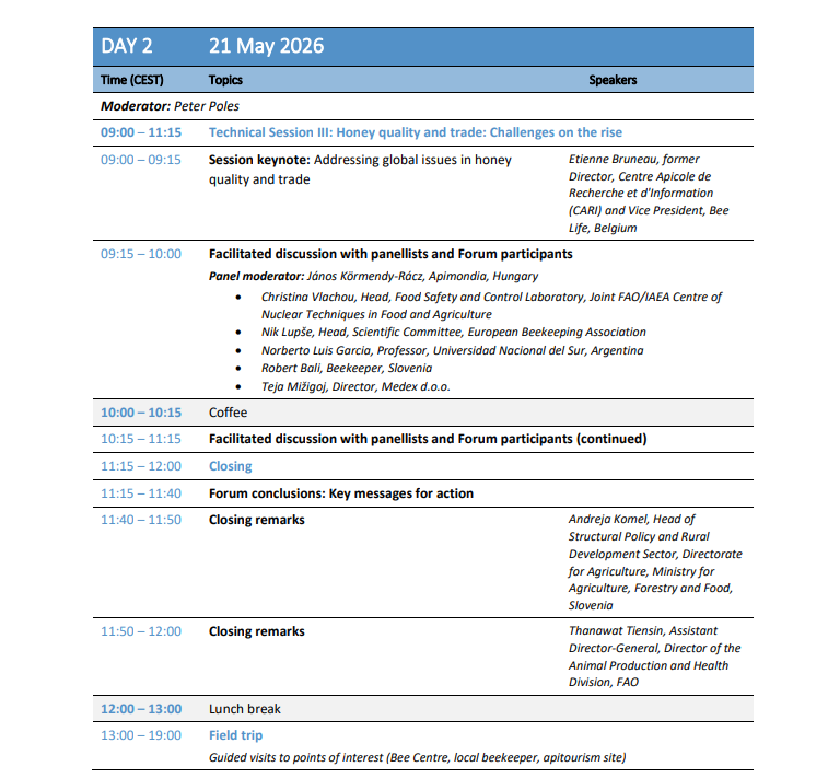 program čebele