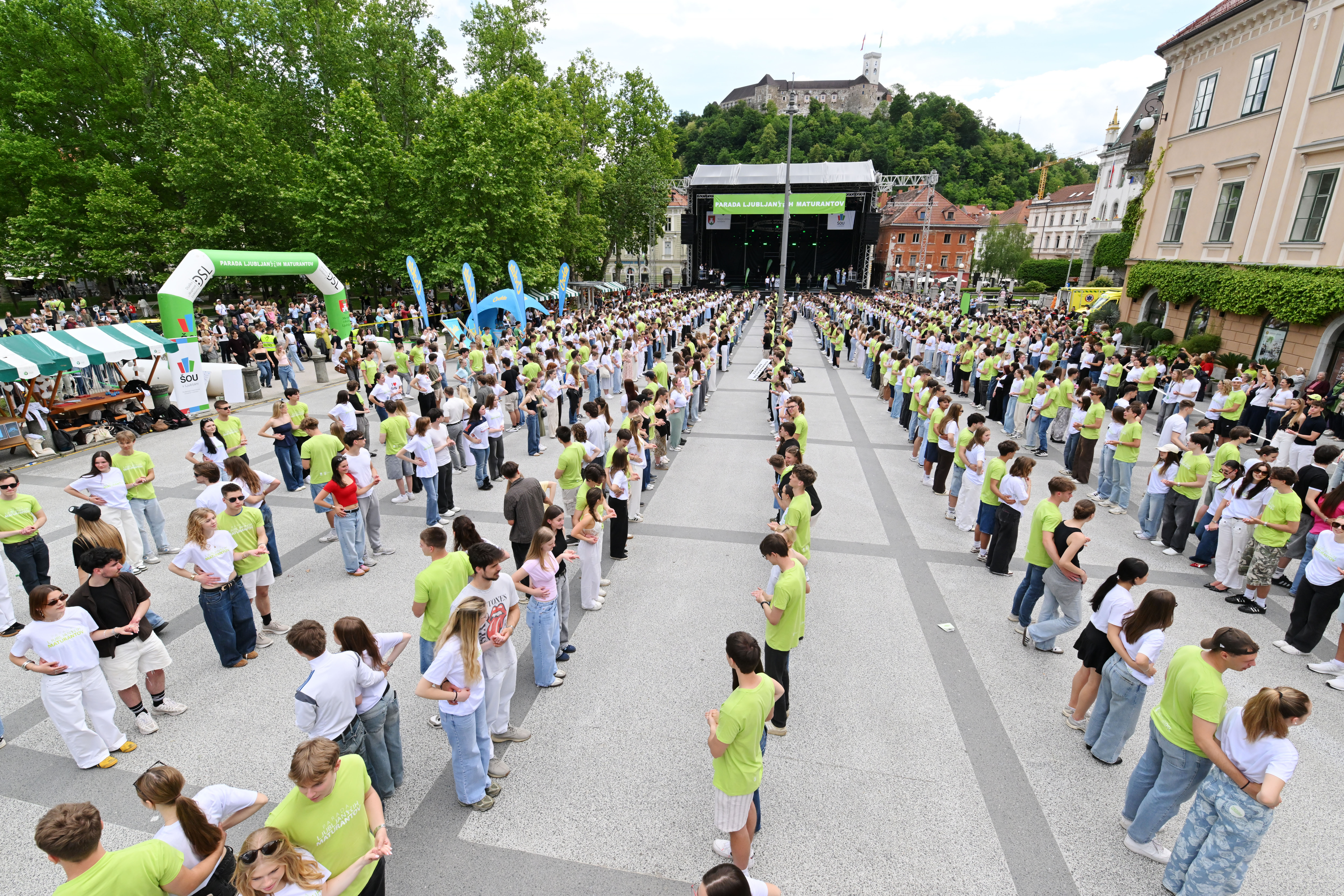 Maturantska četvorka v Ljubljani 2026