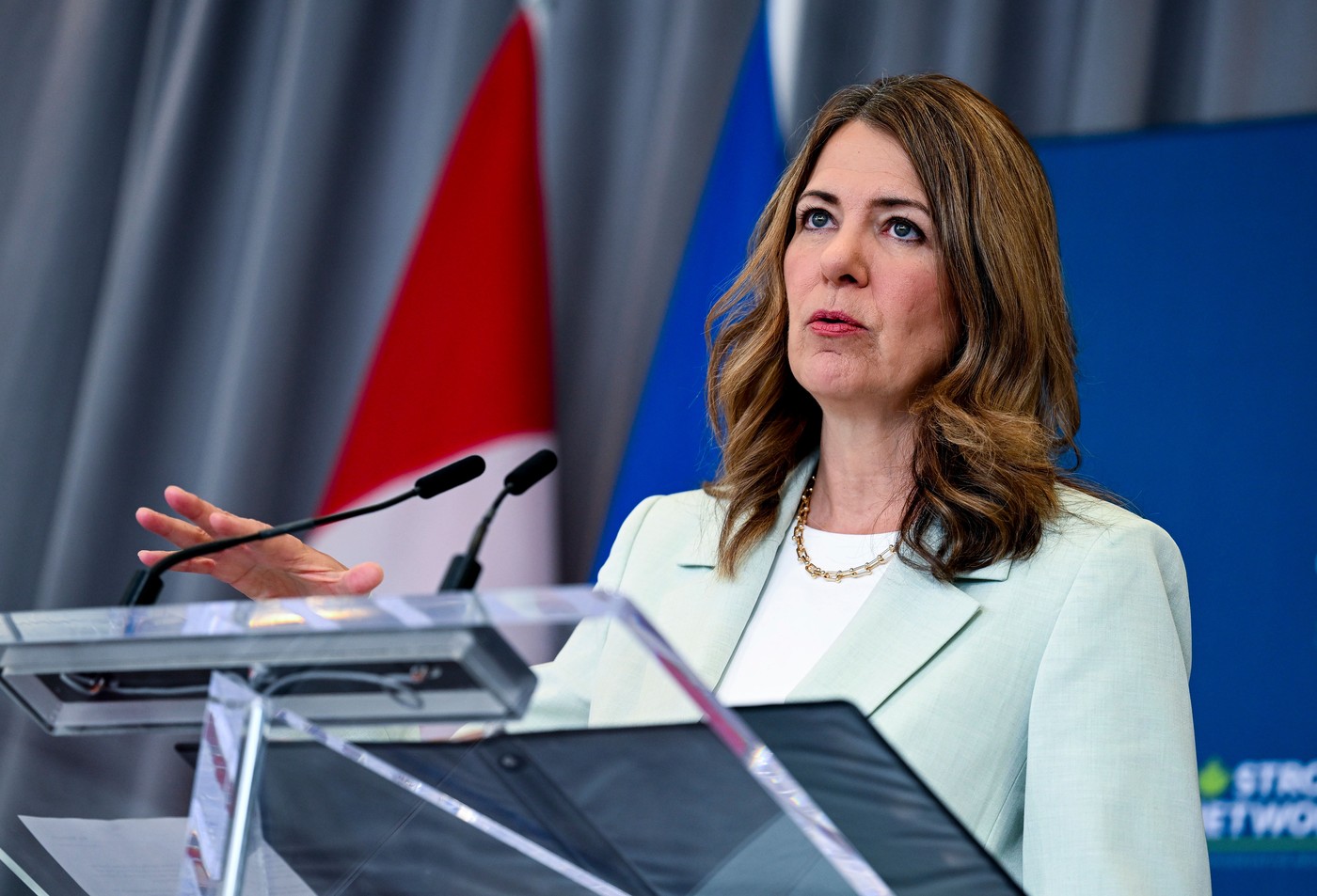Premierka kanadske pokrajine Alberta Danielle Smith