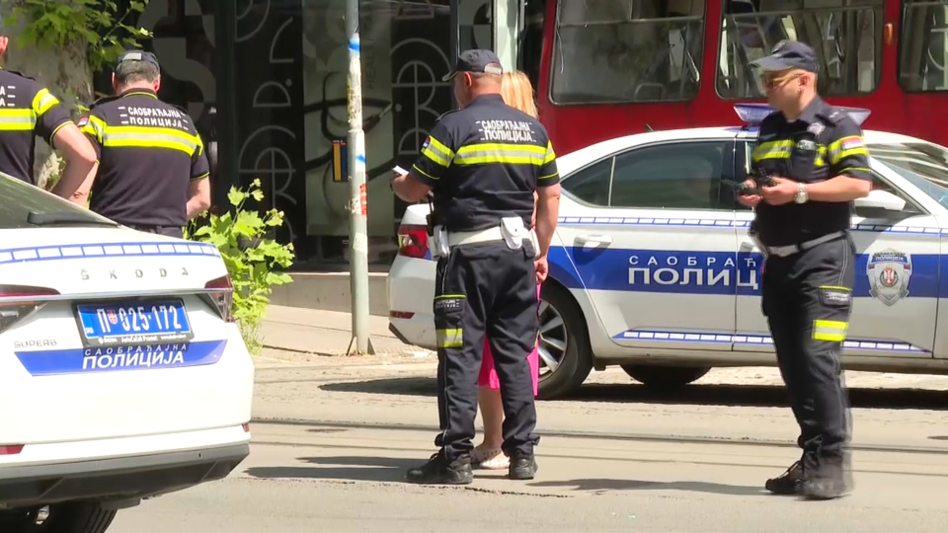 Nesreča tramvaja v Beogradu