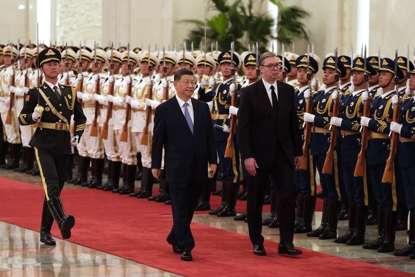 Aleksandar Vučić in Ši Džinping