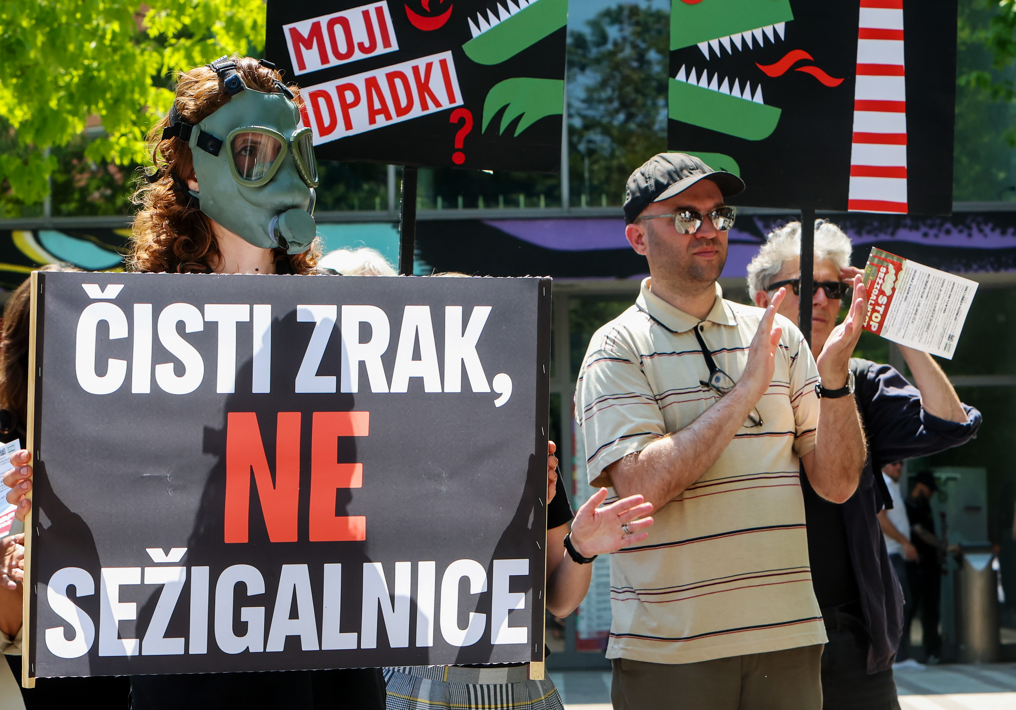 Novinarska konferenca, na kateri je civilna iniciativa "Kakšno mesto hočemo?" skupaj s predstavniki strokovne javnosti in civilne družbe predstavila stališča do predvidene gradnje nove sežigalnice v Ljubljani