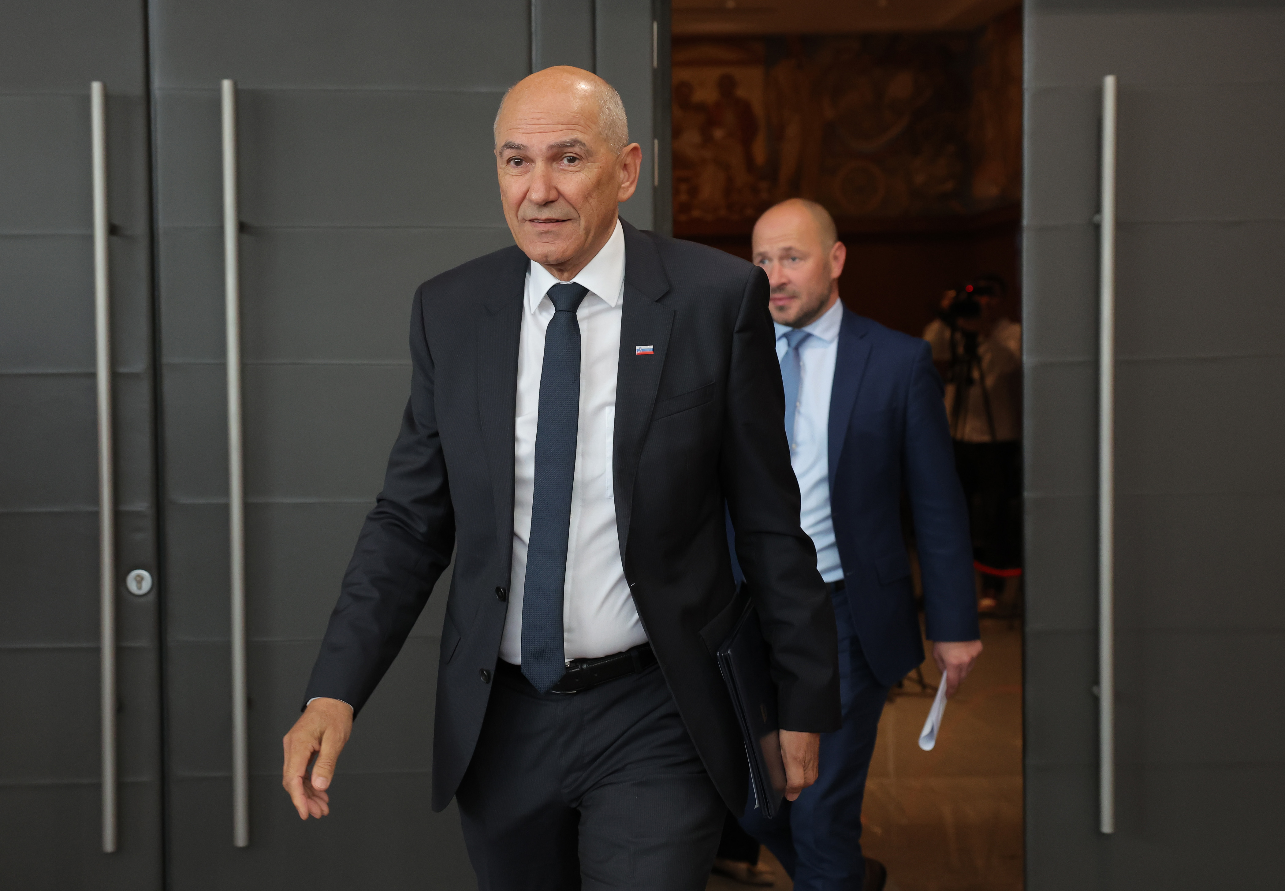 Janez Janša in Jernej Vrtovec
