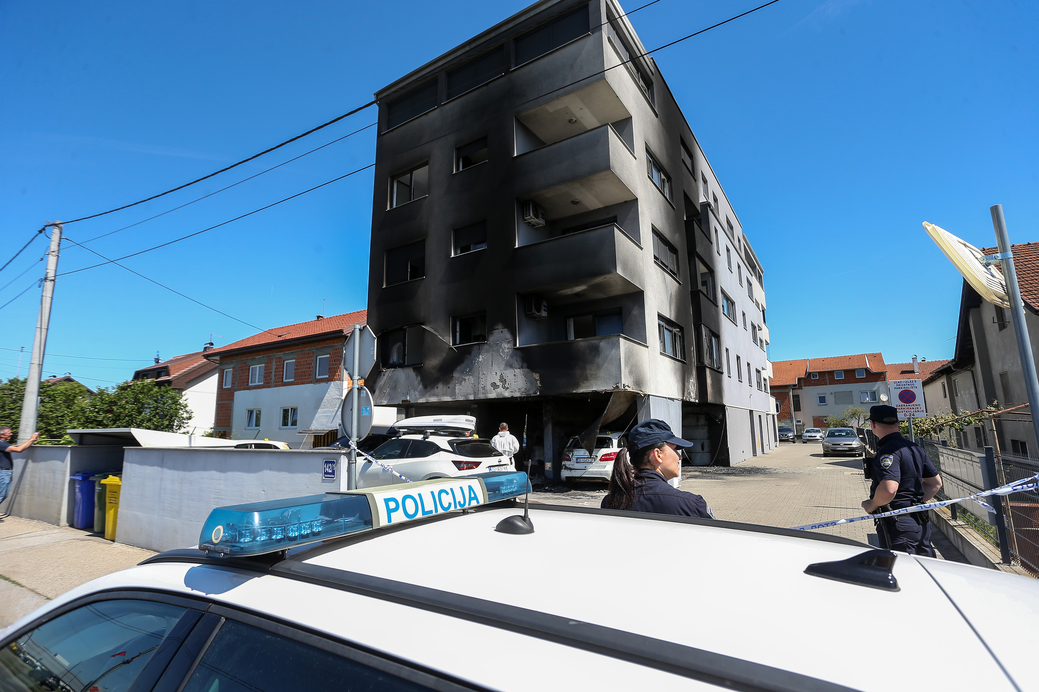 Požar v Veliki Gorici