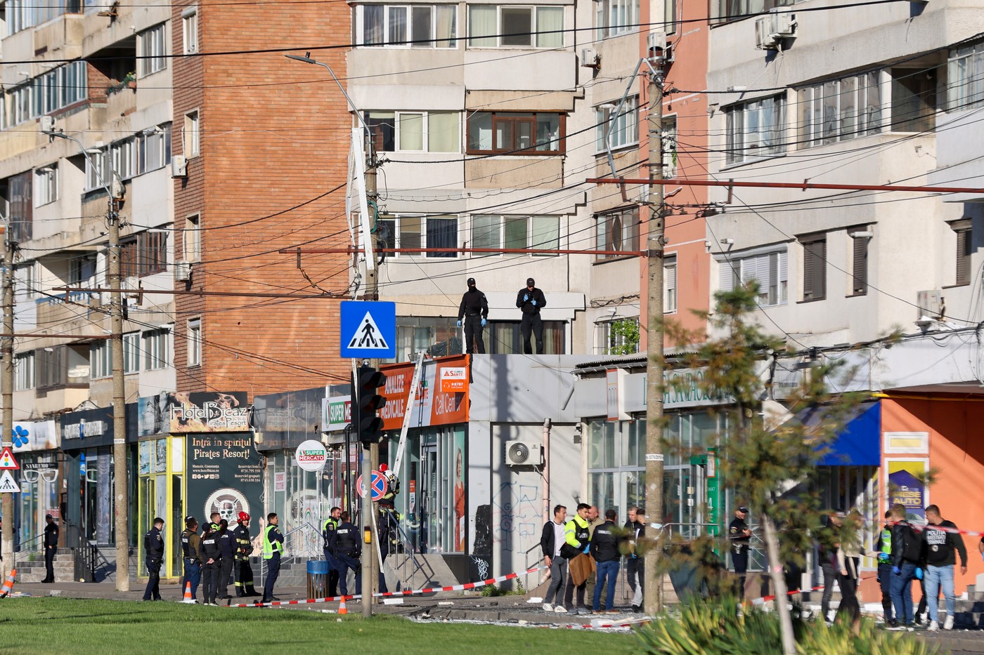 Ruski dron zadel stanovanjsko stolpnico v Romuniji