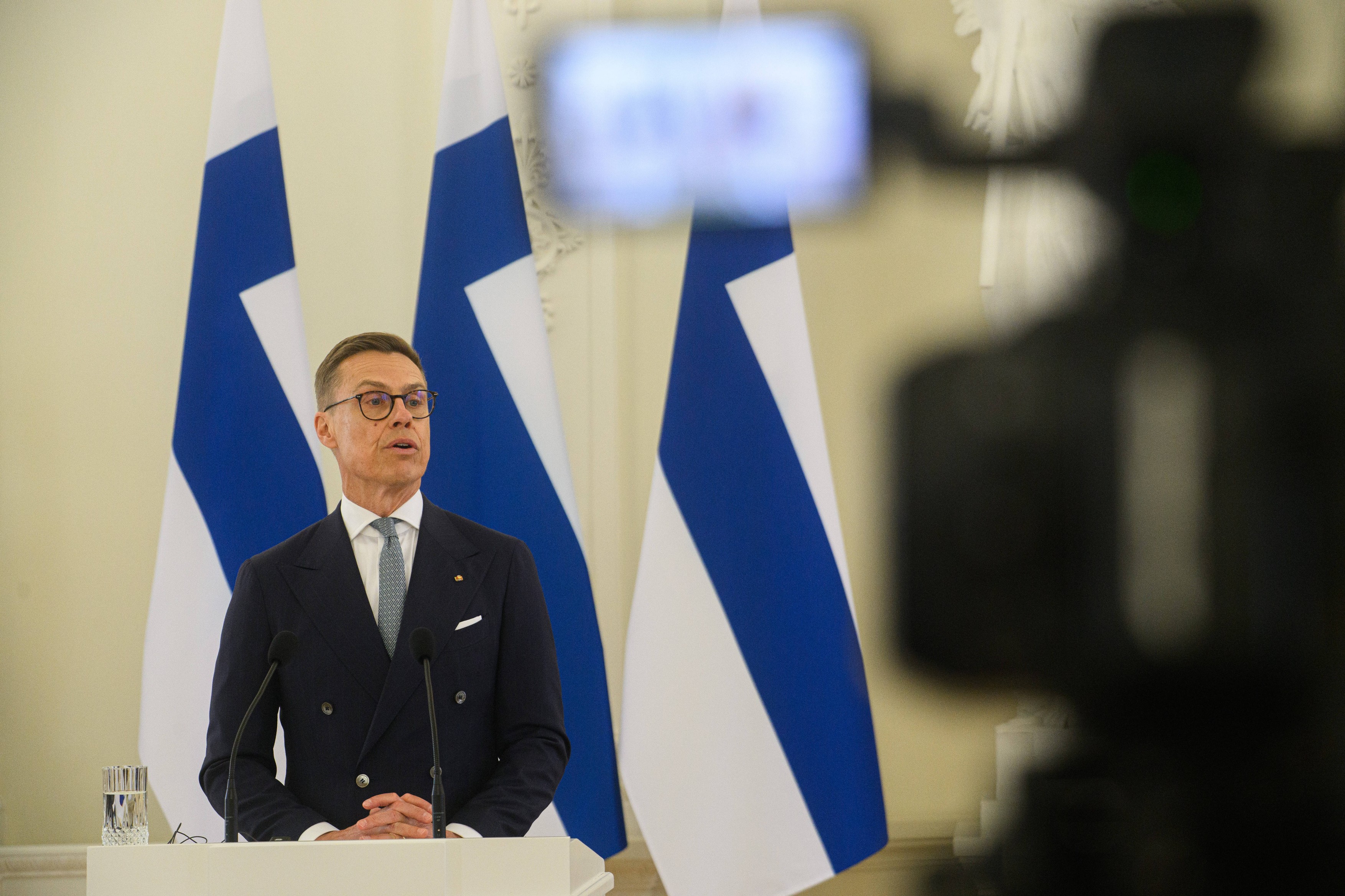 Finski predsednik Alexander Stubb