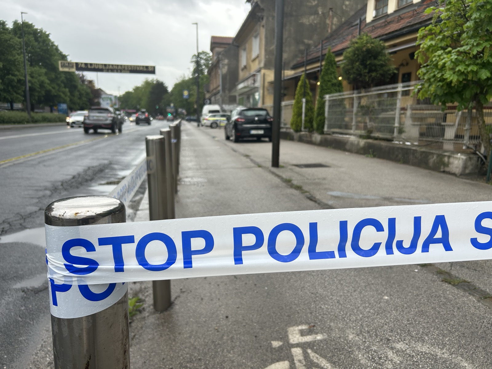 Napad z nožem v ljubljanski Šiški