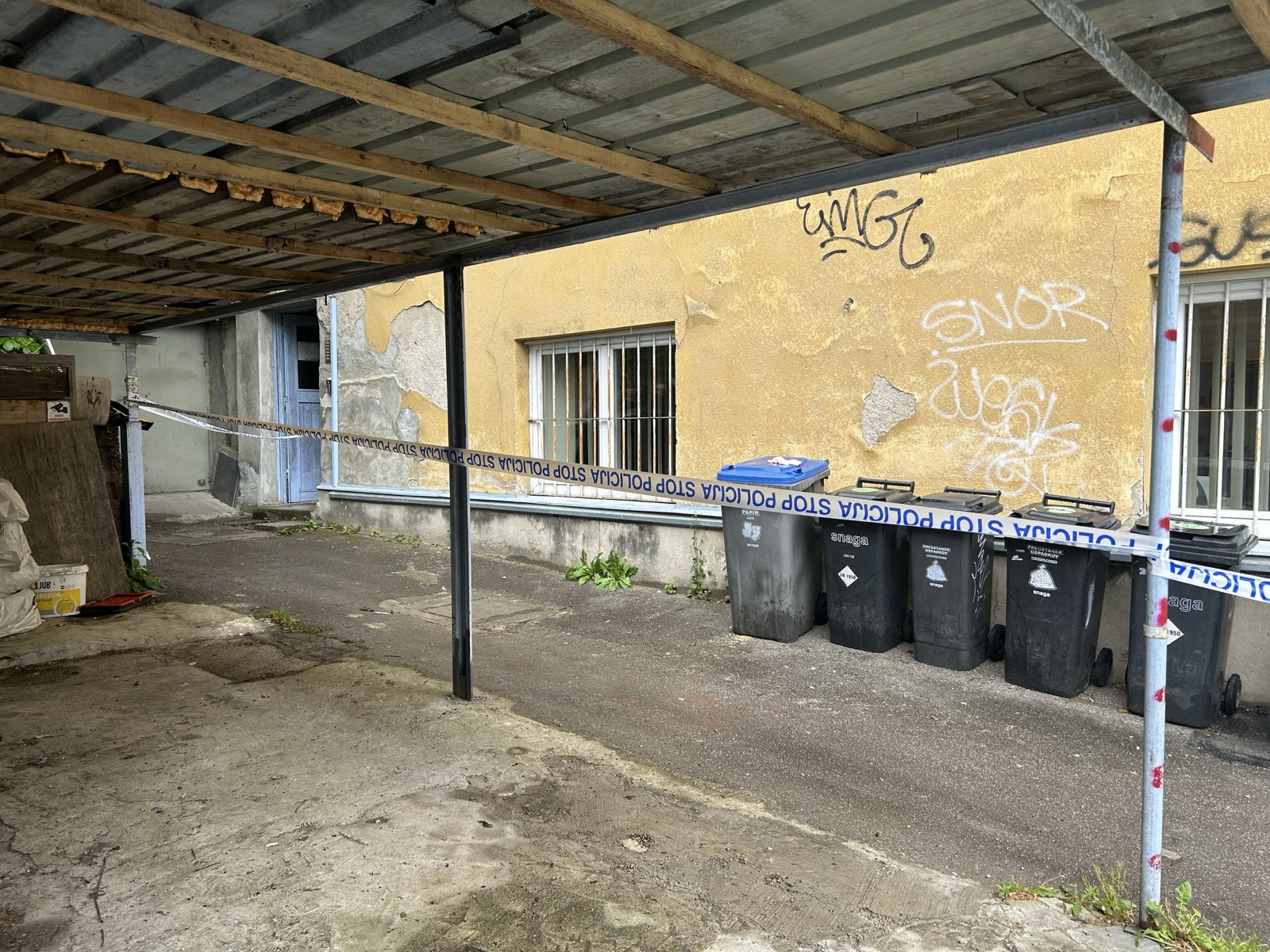 Napad z nožem v ljubljanski Šiški