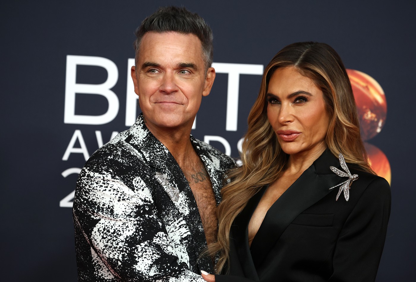 Robbie Williams z ženo Aydo Field
