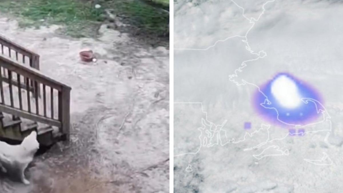 eksplozija in pok na severovzhodu ZDA