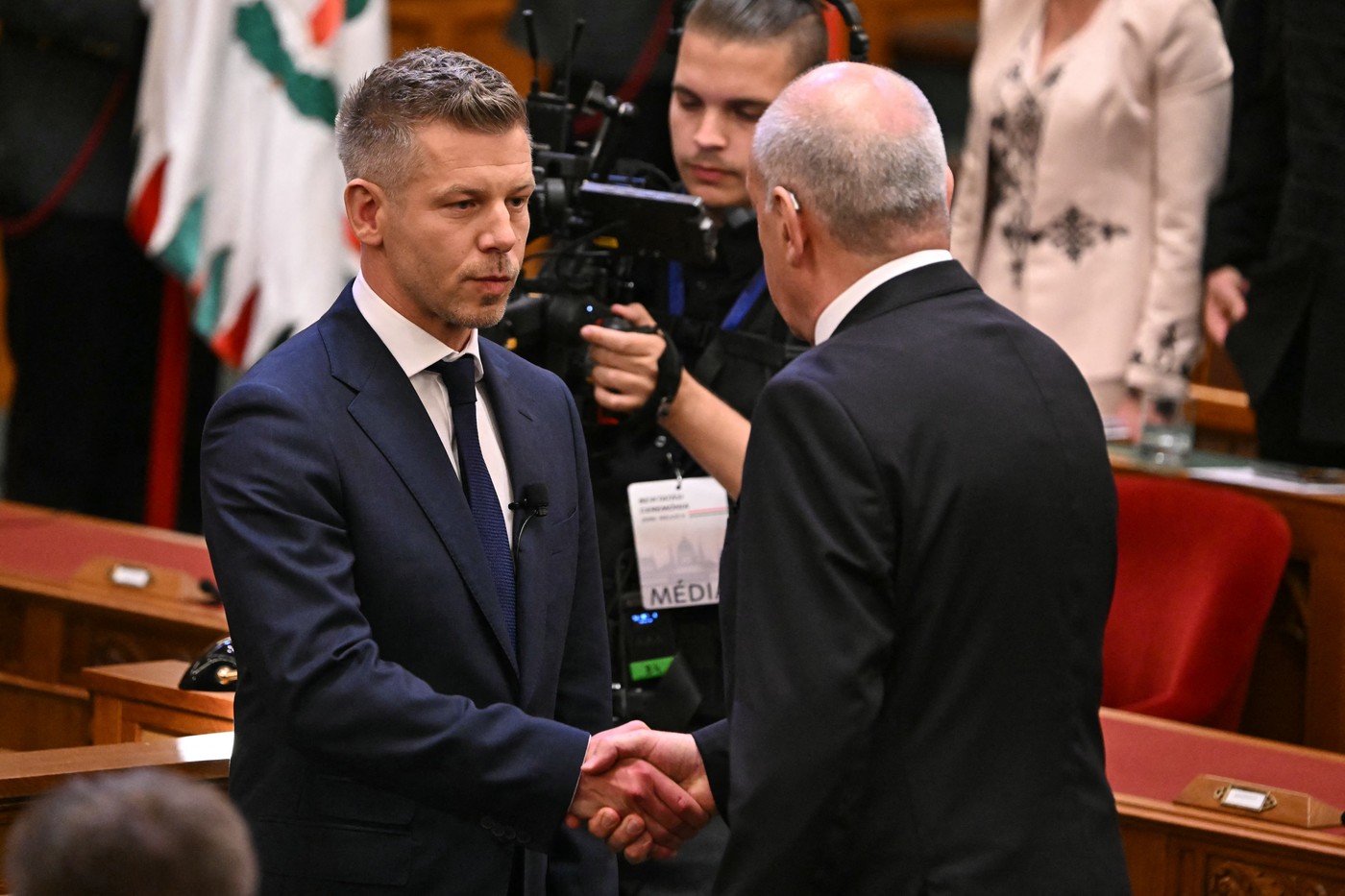 Peter Magyar in Tamas Sulyok