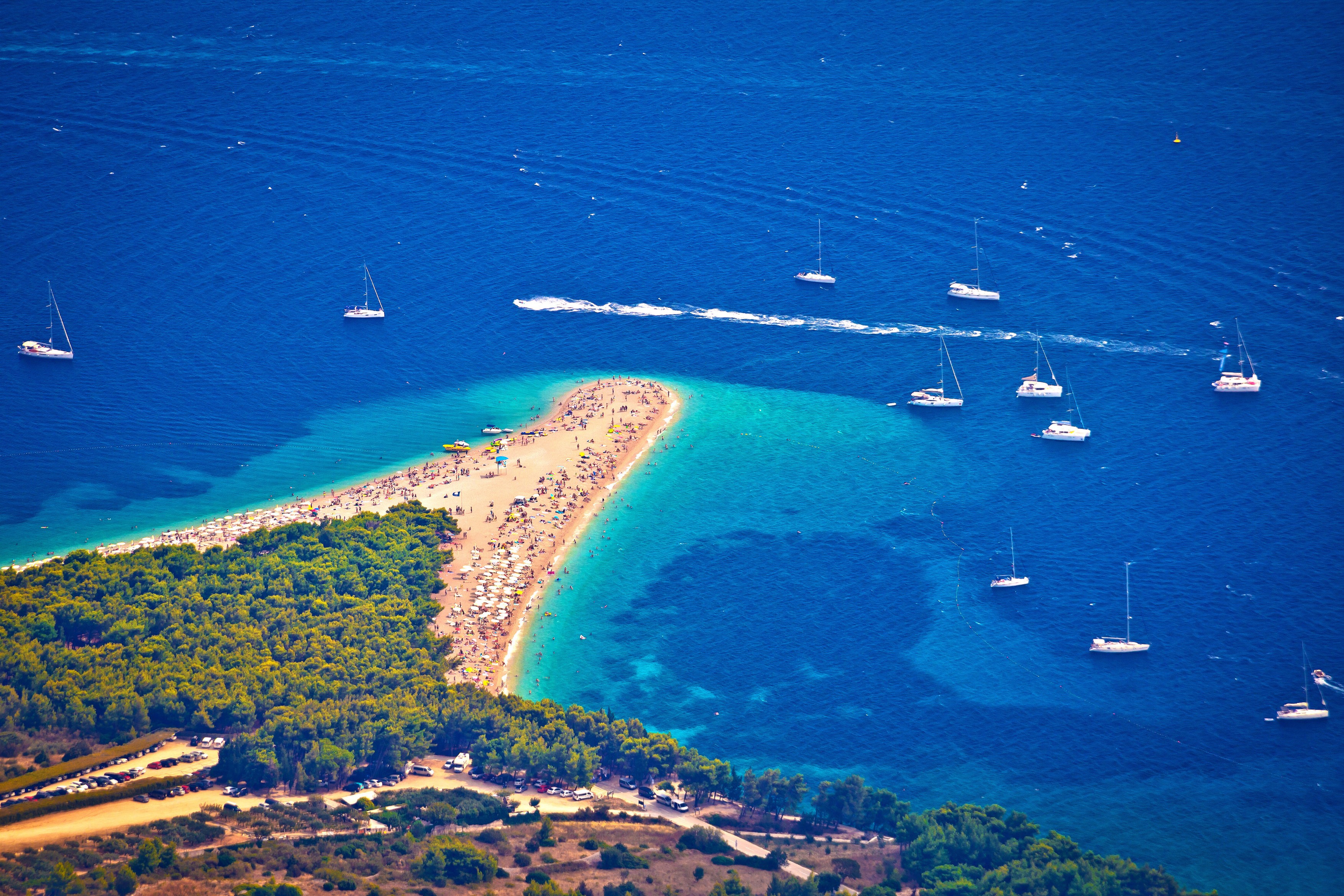 Plaža Zlatni rat Hrvaška