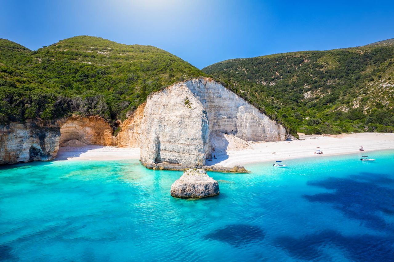 Plaža Fteri Grčija