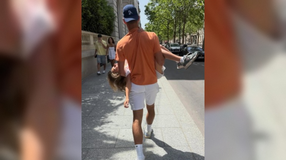 Novak Đoković s hčerko Taro