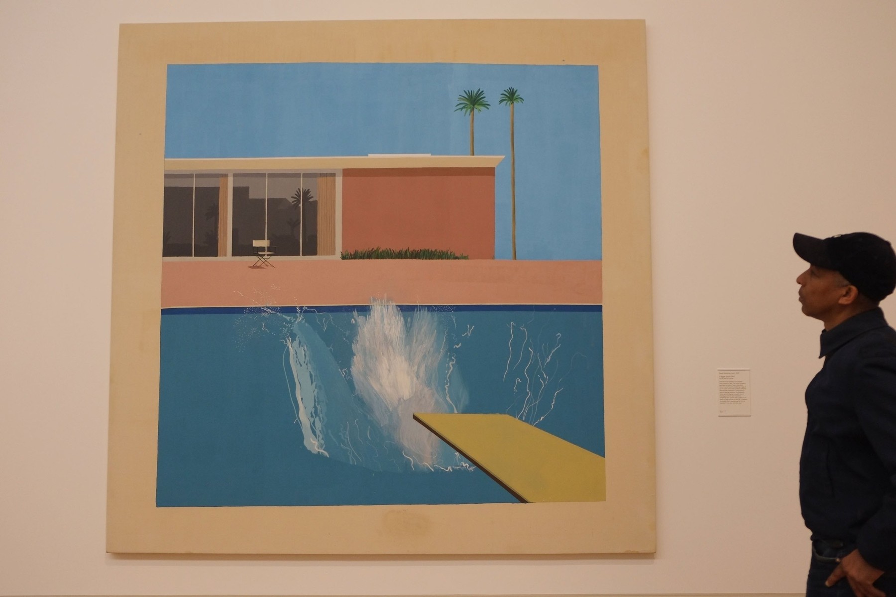 ' 2001- David Hockney 'A Bigger Splash' 1967