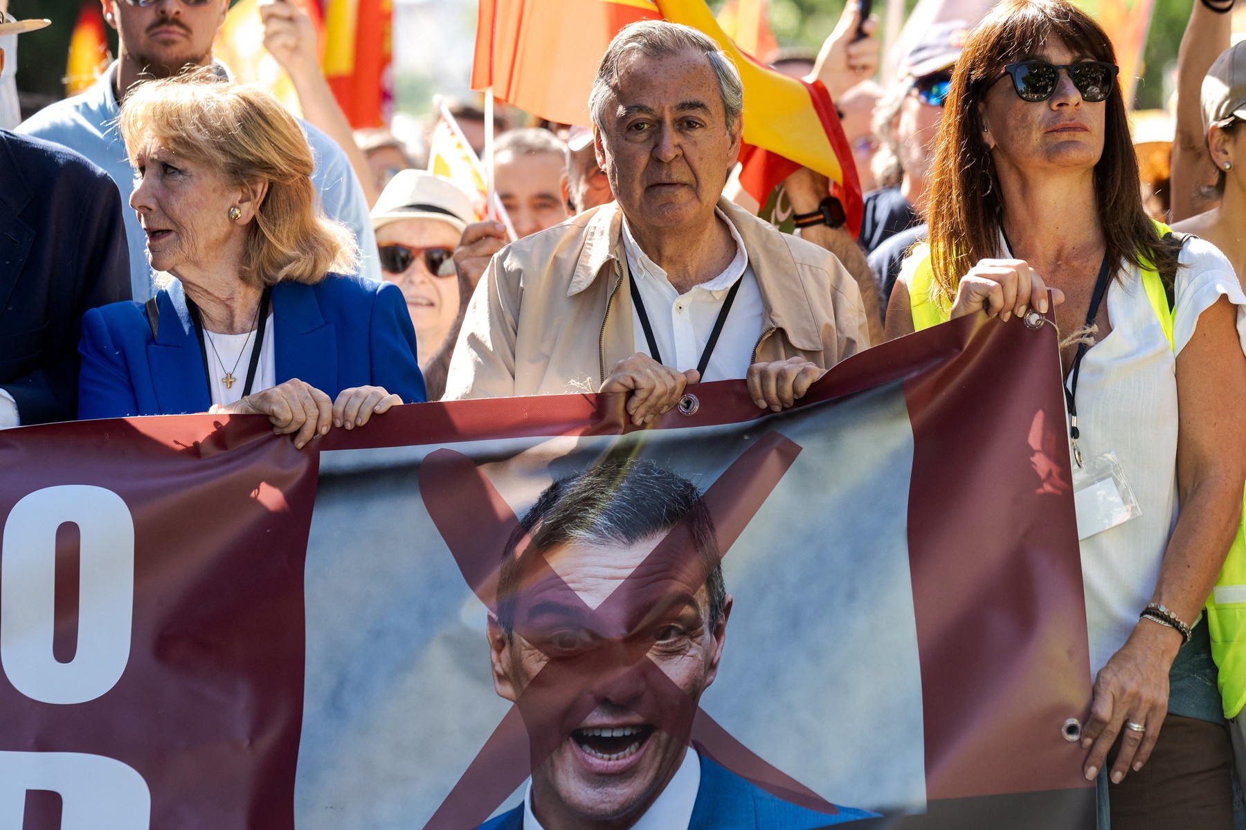 protest proti pedru sanchezu
