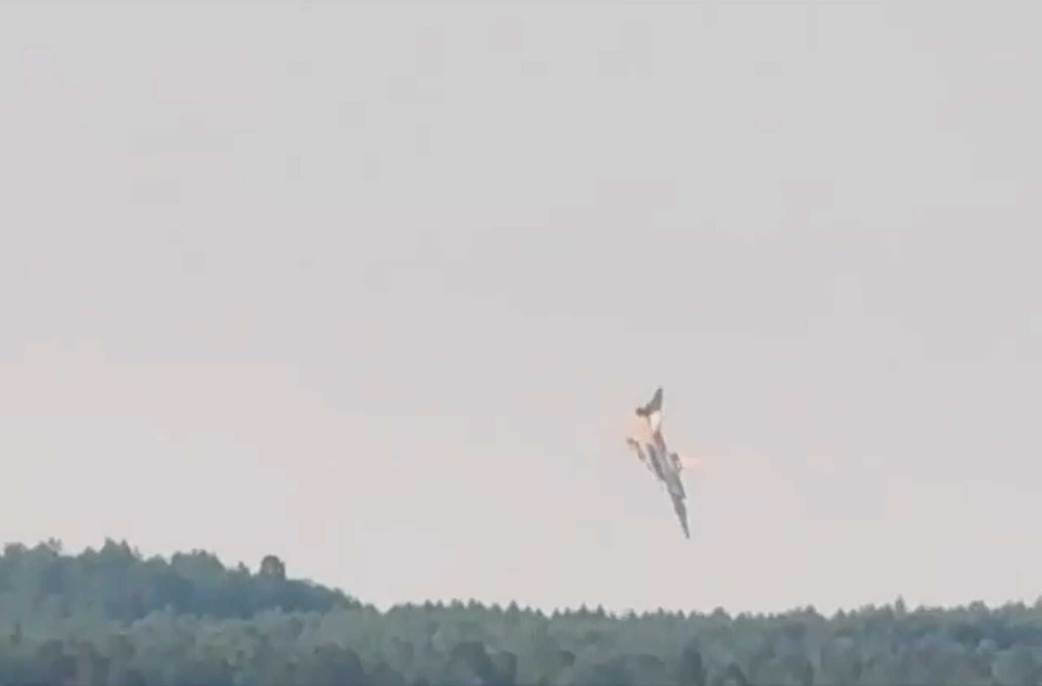 V Sibiriji strmoglavil ruski bombnik