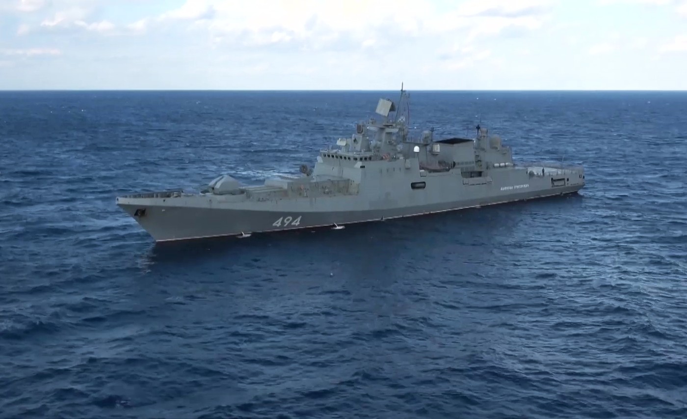 Ruska fregata Admiral Grigorovič