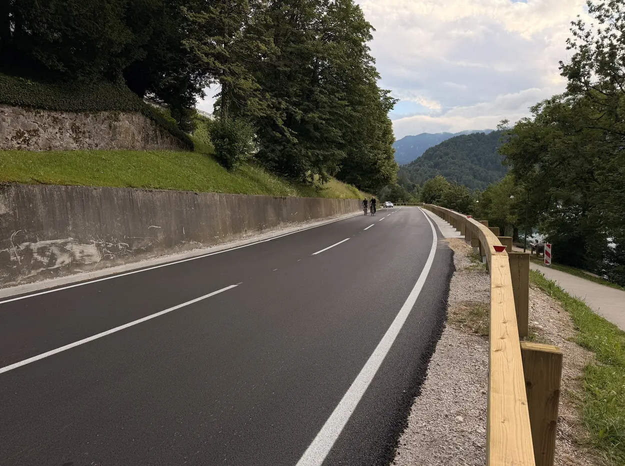 Zaključena dela na Cesti svobode