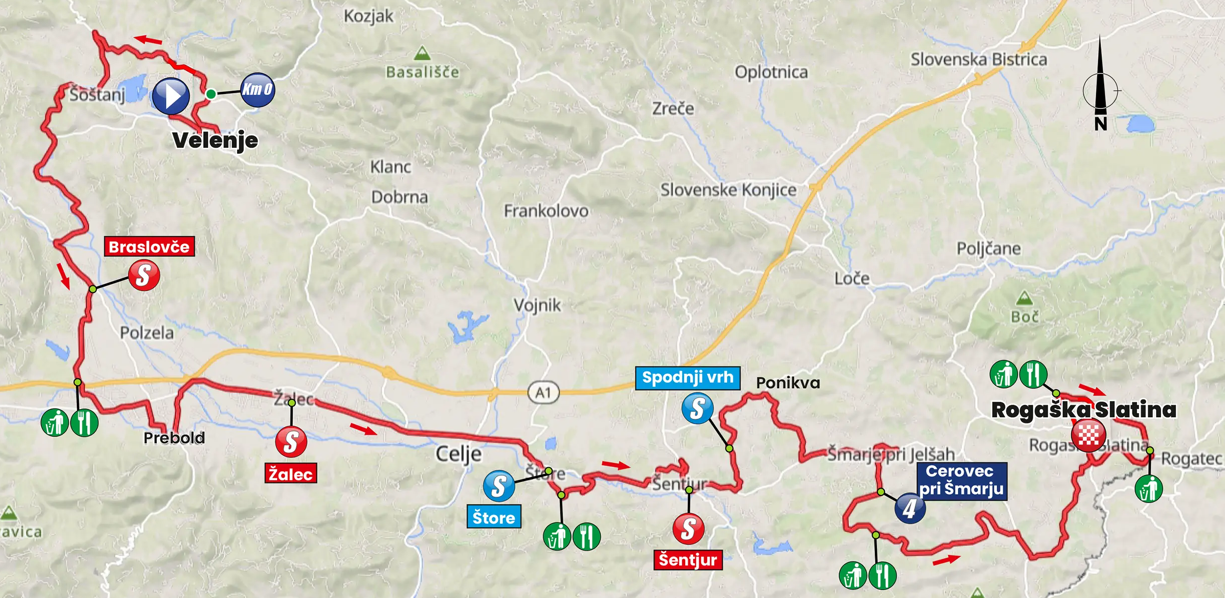 Prva etapa dirke Po Sloveniji