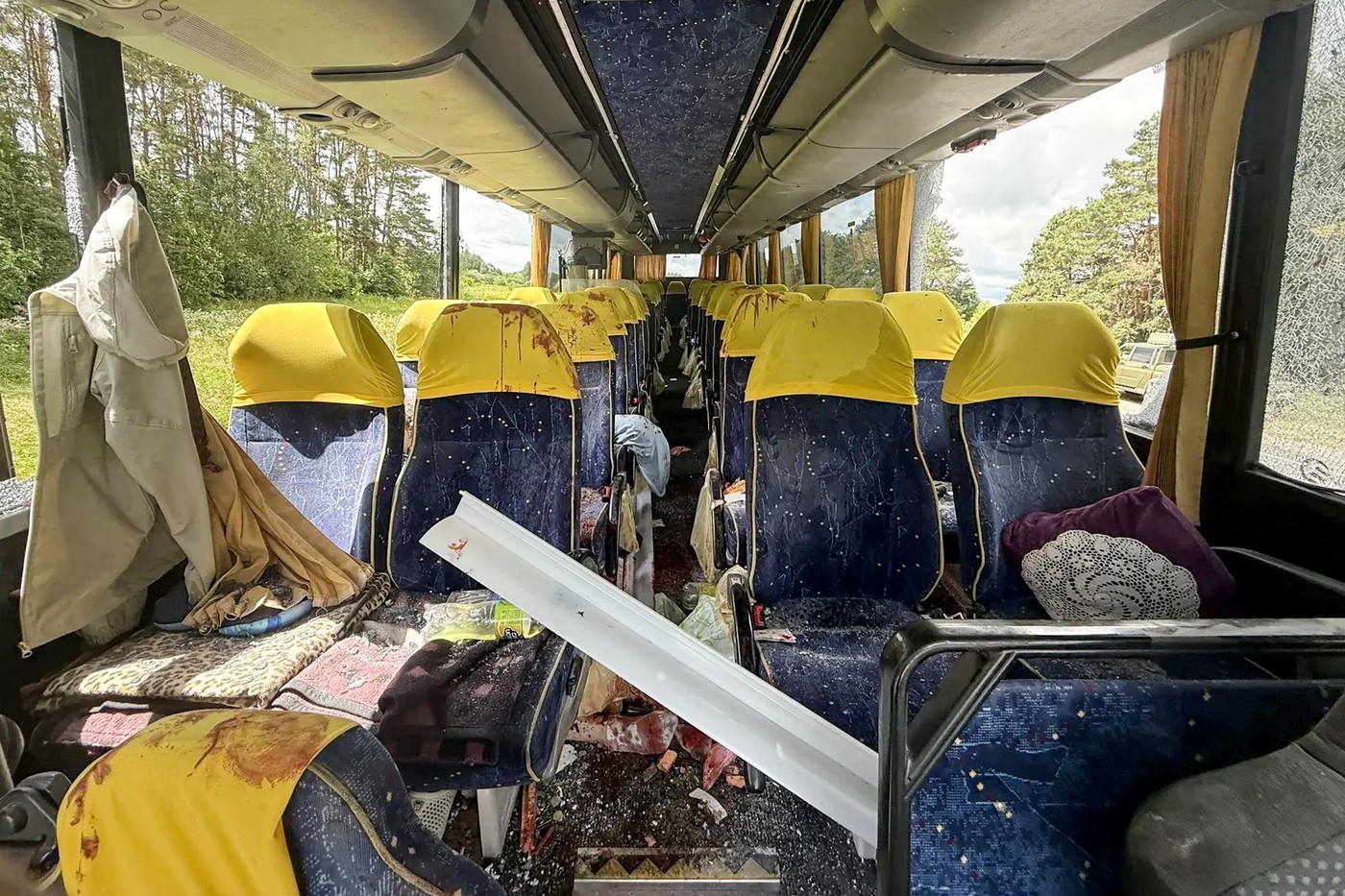 Avtobus z belorusko otroško nogometno ekipo