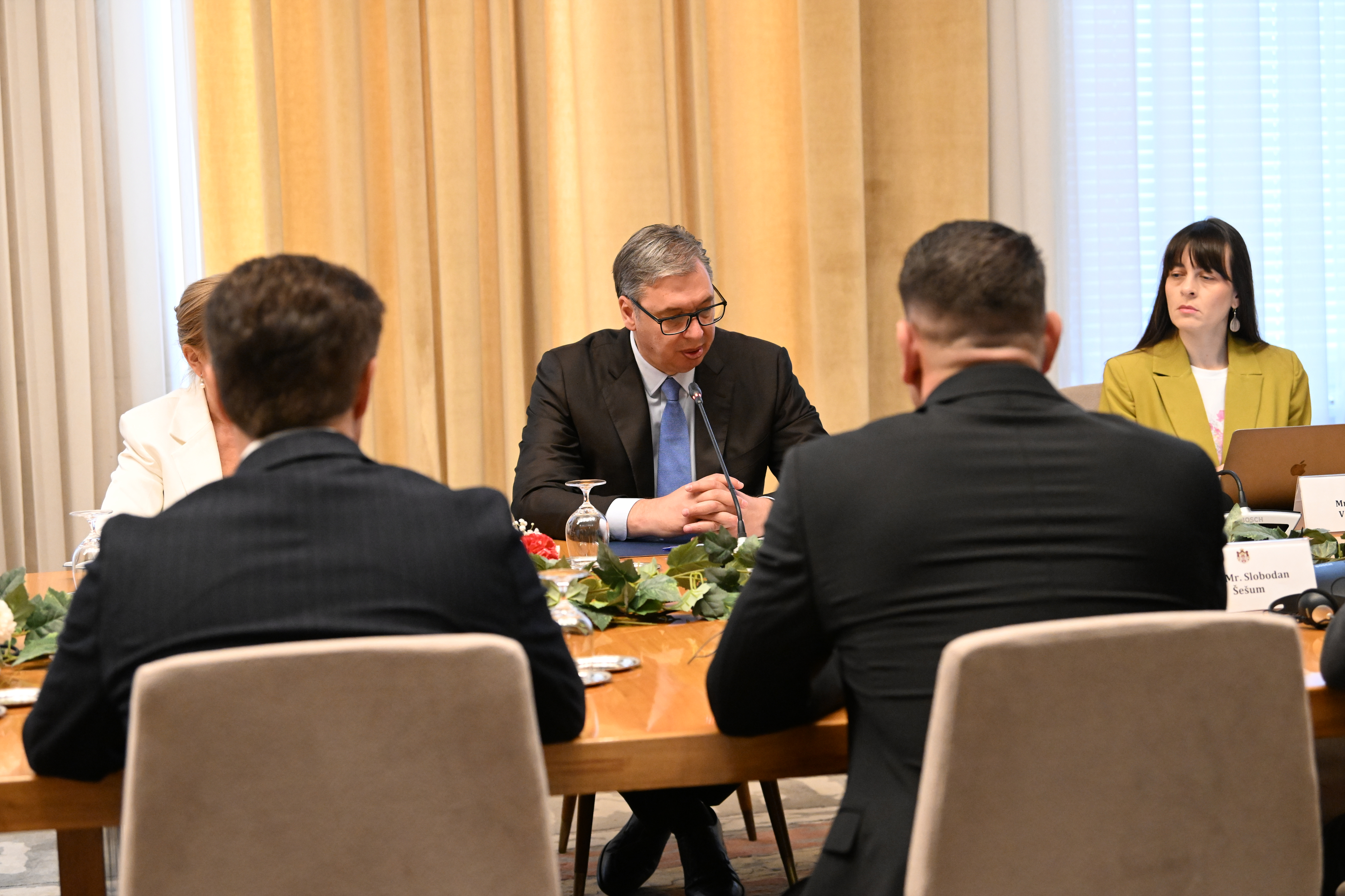 Zoran Stevanović in Aleksandar Vučić