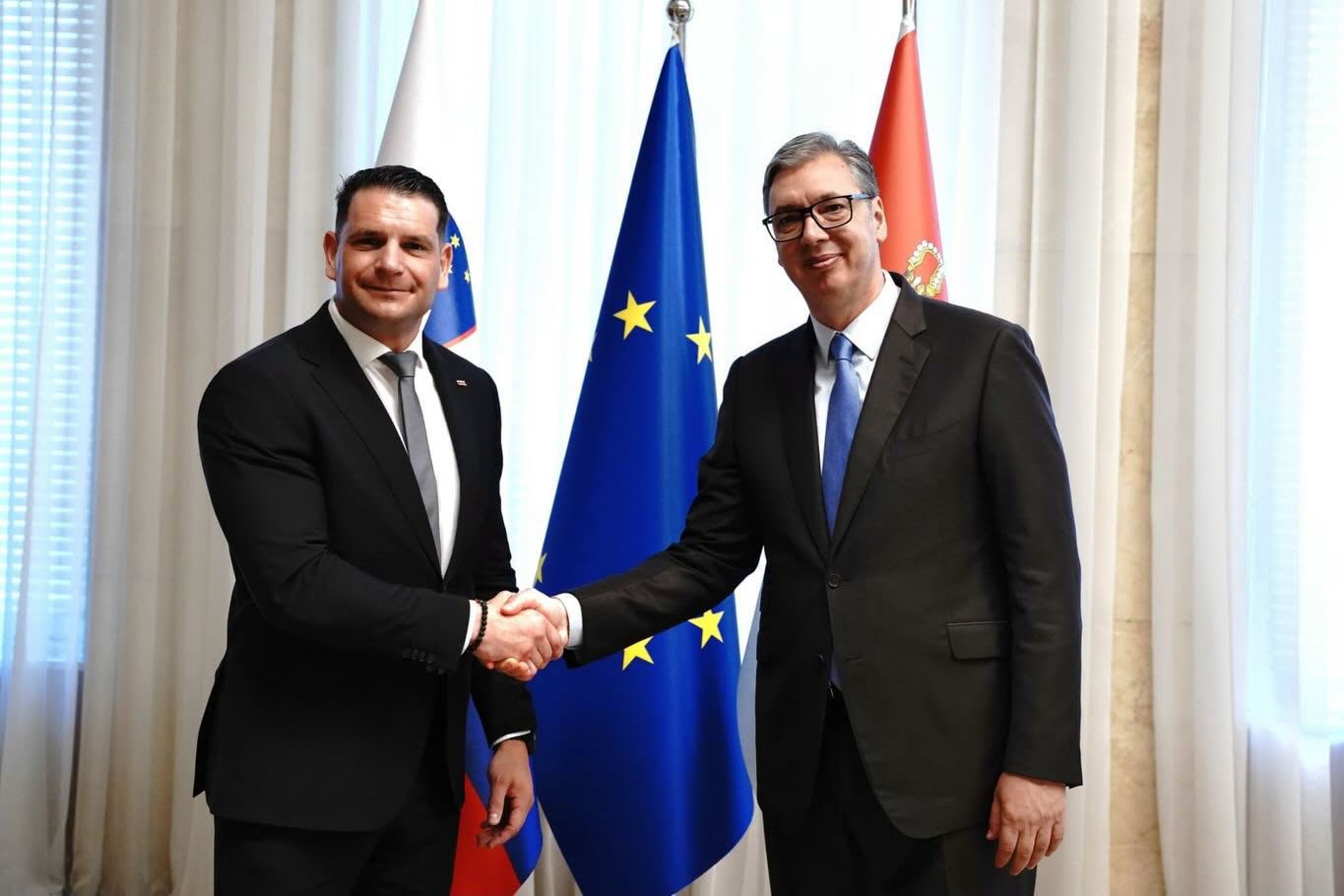 Zoran Stevanović in Aleksandar Vučić